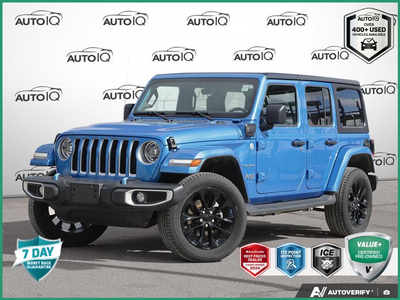 2023 Jeep Wrangler 4xe Sahara HEATED LEATHER SEATS & WHEEL | NAV Photo