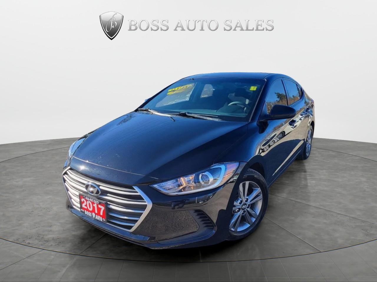<p class=MsoNormal><span lang=EN-CA style=font-size: 13.5pt; line-height: 107%; font-family: Segoe UI,sans-serif; color: black;>VERY SLICK LOOKING BLACK ON BLACK HYUNDAI SEDAN WITH EXCELLENT MILEAGE, EQUIPPED W/ THE FUEL EFFICIENT 4 CYLINDER 2.0L ENGINE, LOADED W/ HEATED SEATS, AFTERMARKET 2025 MODEL LCD TOUCHSCREEN W/ APPLE AND ANDROID CARPLAY, BLUETOOTH CONNECTION, HIGH-DEFINITION REAR-VIEW CAMERA, AIR CONDITIONING, ALLOY RIMS, KEYLESS ENTRY, WARRANTY AND MORE! This vehicle comes certified with all-in pricing excluding HST tax and licensing. Also included is a complimentary 36 days complete coverage safety and powertrain warranty, and one year limited powertrain warranty. Please visit our website at bossauto.ca today</span></p>