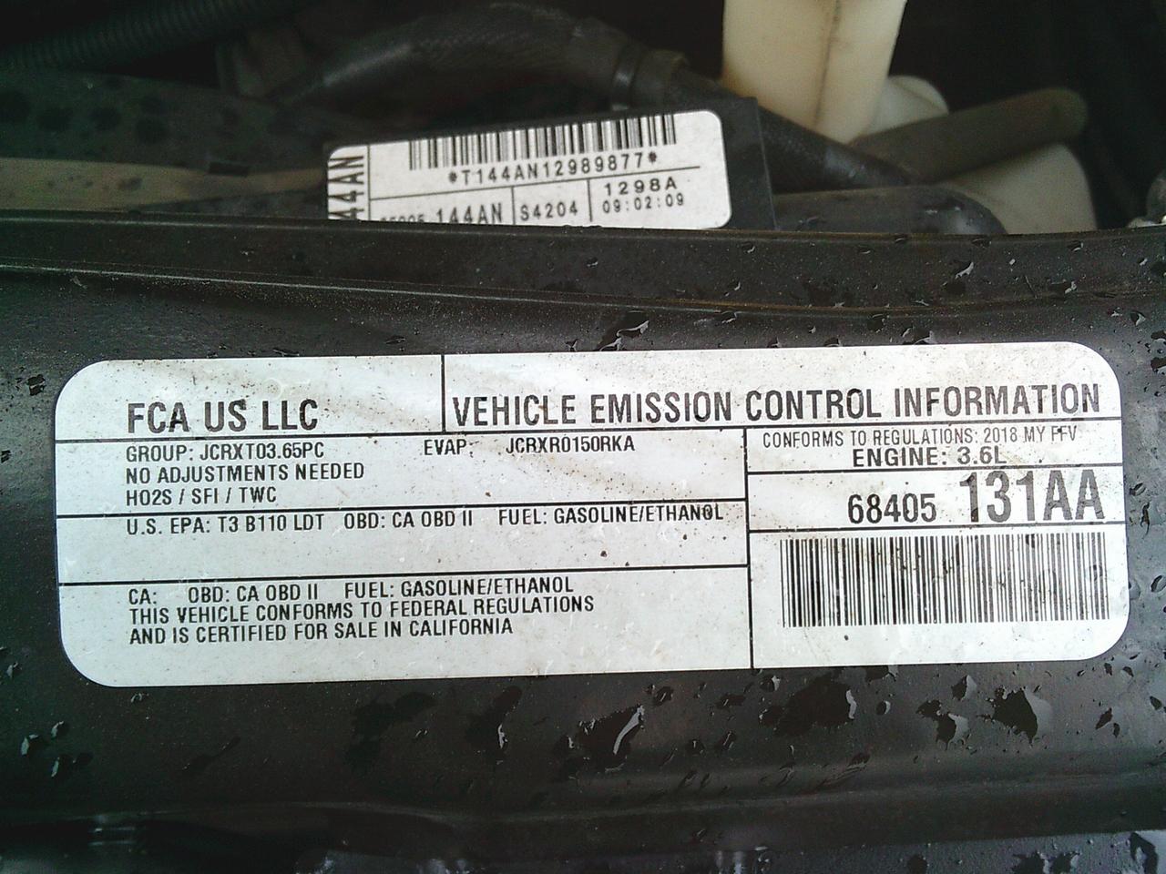 2018 Dodge Grand Caravan 4dr Wgn SE + ROOF RACK Photo