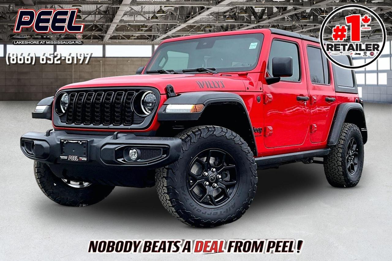 2024 Jeep Wrangler Willys | Heated Seats | Alpine | BlindSpot | 4X4 Photo0