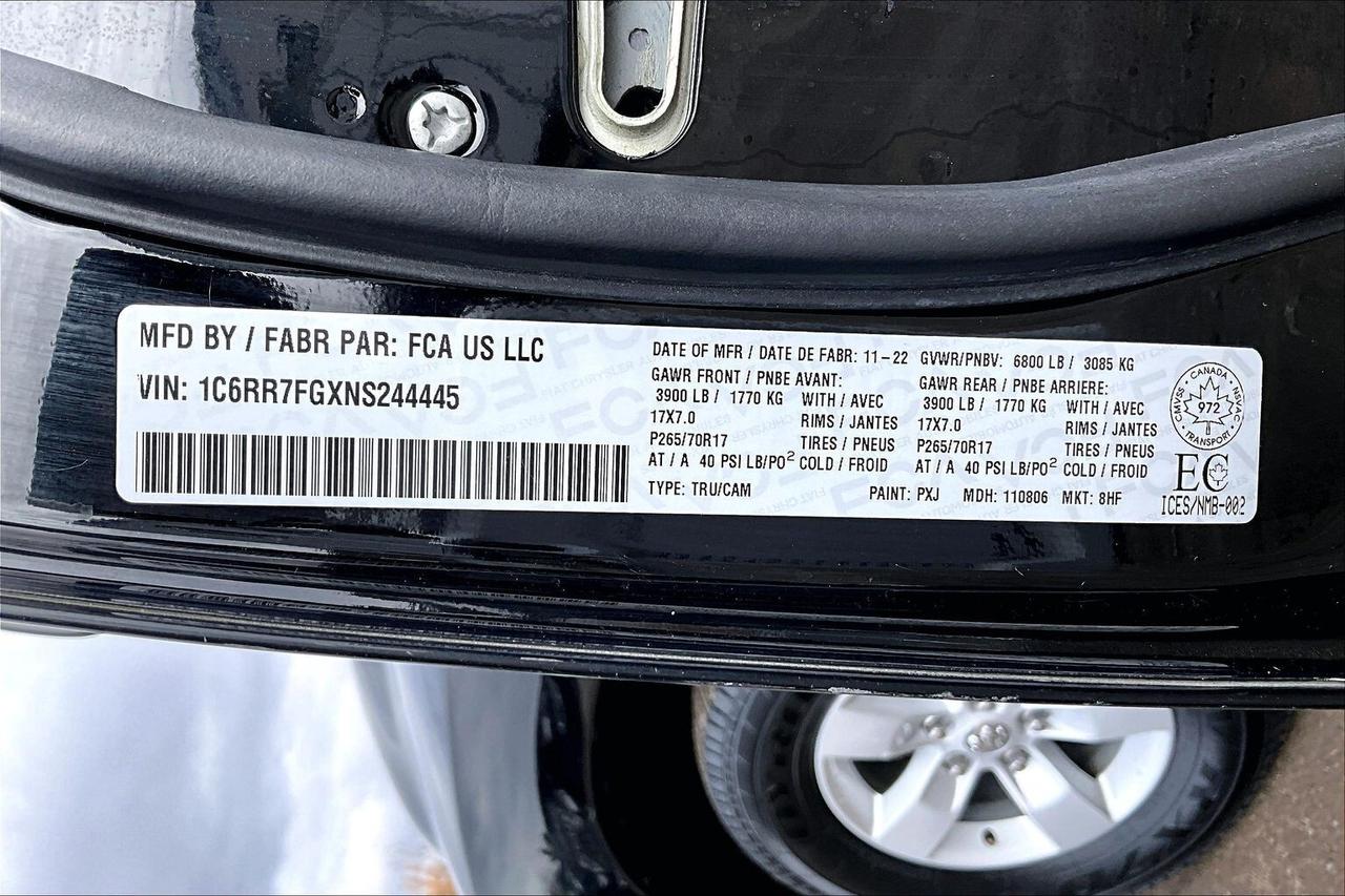 2022 RAM 1500 Classic Tradesman Quad Cab V6 | Spray Liner | Hitch | 4X4 Photo