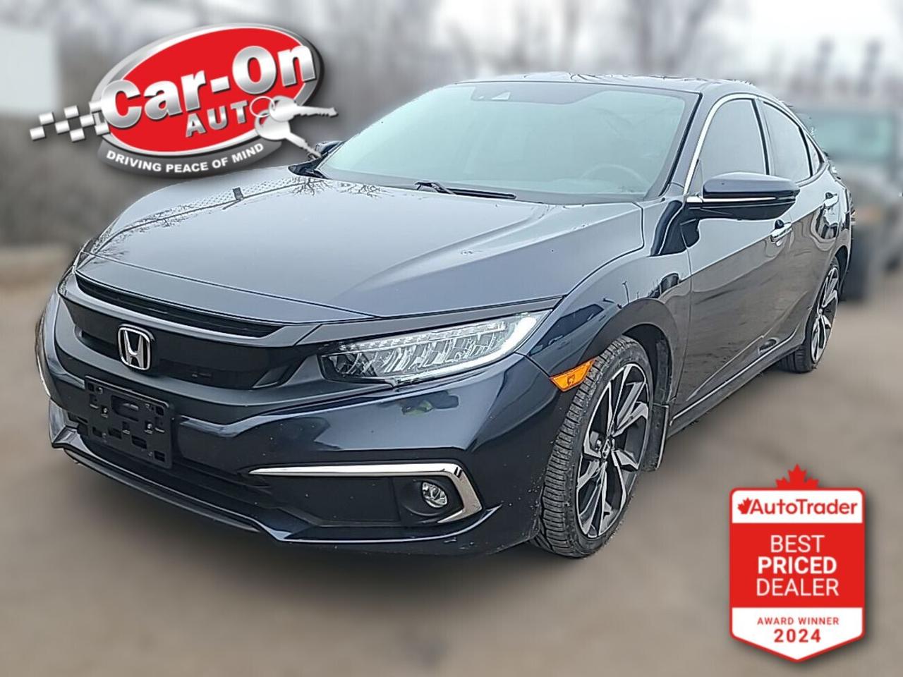 2020 Honda Civic TOURING | HTD LEATHER | SUNROOF | CARPLAY | NAV Photo