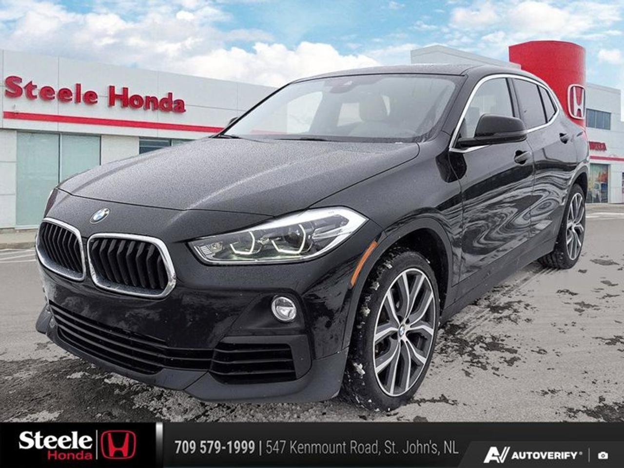 New Price!Recent Arrival!CARFAX Canada No Reported Accidents2018 BMW X2 xDrive28i AWD*VALUE MARKET PRICING*.Certification Program Details: This Pre-owned vehicle has undergone a 85+ point inspection. Completed with a fresh oil change, Professional detail and full tank of gas. Free CARFAX provided. Backed by 30 day dealer guarantee.If you are looking for a sporty sedan, truck, crossover or anything in between, you can be sure to get a great pre-owned vehicle at Steele Honda.Our Core Values are aligned with how we conduct business and how we cultivate success. We believe in doing the right thing, with integrity and transparency. We are committed to excellence and delivering the best experience for customers and employees.