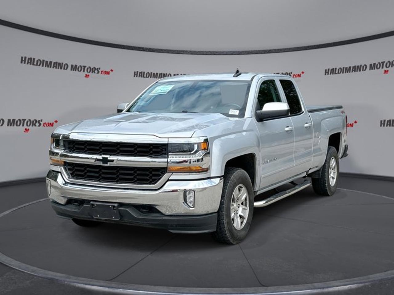 // ACCIDENT FREE!! //<br \><br \>The 2017 Chevrolet Silverado 1500 LT Double Cab 4WD is a full-size truck built to work hard and drive with ease. This accident-free example at Haldimand Motors Ltd. in Cayuga shows only 21,884 km. Its silver exterior, black interior, 4-door layout, and 5.3-litre gas V8 make it a smart pick.<br \><br \>This 2017 Chevrolet Silverado 1500 LT Double Cab 4WD blends proven capability with everyday comfort. The automatic transmission delivers smooth power, while four-wheel drive adds confidence in changing Ontario weather. With a trailer hitch and 5,079 kg towing capacity, it is ready for jobs, weekends, and travel.<br \><br \>FEATURES OF THE Silverado 1500 LT Double Cab 4WD | No accidents<br \><br \>   5.3-litre V8 gas engine power<br \>   Double Cab with four full doors<br \>   Six-speed automatic with four-wheel drive<br \>   Silver exterior with black interior<br \><br \>TRUCK FEATURES<br \><br \>   Tows up to 5,079 kg confidently<br \>   Trailer hitch ready for hauling needs<br \>   Rear tow hook adds utility<br \>   Spare tire included for added assurance<br \><br \>ADVANCED SAFETY FEATURES<br \><br \>   Backup camera helps with reversing<br \>   Anti-lock braking system adds control<br \>   Stability control supports safer handling<br \>   Head and side airbags included<br \><br \>PERFORMANCE AND EFFICIENCY<br \><br \>   5.3-litre V8 delivers strong performance<br \>   Six-speed automatic shifts smoothly daily<br \>   Four-wheel drive boosts year-round traction<br \>   Low 21,884 km adds appeal<br \><br \>COMFORT AND CONVENIENCE<br \><br \>   Cruise control supports relaxed highway driving<br \>   Front air conditioning keeps cabin comfortable<br \>   Power windows add everyday convenience<br \>   Adjustable steering wheel improves driving position<br \><br \>TECHNONOLGY AND CONNECTIVITY<br \><br \>   Apple CarPlay adds smartphone convenience<br \>   Android Auto keeps apps accessible<br \>   Bluetooth integration supports hands-free calling<br \>   Navigation system helps guide each trip<br \><br \>CARGO SPACE<br \><br \>   Rear trunk access aids loading gear<br \>   Double Cab adds practical interior room<br \>   Large bed suits workday cargo<br \>   Cabin storage helps organize essentials<br \><br \>AWARDS & RECOGNITIONS<br \><br \>   Top Safety Pick, Insurance Institute for Highway Safety, 2017<br \>   Most Dependable Large Light Duty Pickup, J.D. Power, 2020<br \><br \>WHAT OTHER OWNERS LIKE<br \><br \>   Strong V8 power for towing<br \>   Smooth ride for a full-size truck<br \>   Easy-to-use infotainment and controls<br \>   Spacious cabin for daily use<br \><br \>This Silverado is equipped with useful features that make each drive easier. You get heated mirrors, electric mirrors, power steering, tinted windows, automatic door locks, and a leather steering wheel. Steering wheel audio controls keep key functions close, while illuminated vanity mirrors add a thoughtful touch.<br \><br \>Entertainment and media features are well covered. Satellite radio, HD Radio, Wi-Fi hotspot capability, and Bluetooth integration help keep everyone connected on the road. Apple CarPlay and Android Auto make it easy to access maps, music, calls, and messages through a familiar interface.<br \><br \>Practical details matter in a truck, and this one delivers where it counts. The backup camera helps when parking or lining up to a trailer. Tire pressure monitoring helps you stay informed. HID headlights add clear visibility, and the included spare tire brings extra peace of mind when travelling.<br \><br \>Inside, the black cabin has a clean, functional layout that suits both work and family use. The Double Cab design gives rear passengers useful space, while the automatic transmission and cruise control help reduce effort on long drives. This Silverado feels ready for daily errands, highway trips, and towing duties alike.<br \><br \>For drivers shopping for a low-kilometre full-size pickup with V8 power, four-wheel drive, and accident-free history, this Chevrolet stands out for all the right reasons. It offers the equipment people want, the capability truck buyers need, and the confidence that comes from a well-kept, proven design.<br \><br \>This 2017 Chevrolet Silverado 1500 LT Double Cab 4WD | No accidentss VIN is: 1GCVKREC2HZ350986.<br \><br \>WHY CHOOSE US? <br \><br \>Honest & Transparent Buying Experience: Weve been a trusted name in business since 1984.<br \><br \>STRAIGHTFORWARD PRICING:<br \>Our Advertised Price Includes:<br \>>>Safety Certification (No separate fee!)<br \>>>30-Day 100% Mechanical Warranty<br \>>>FREE Carfax History Report.<br \>>>No upcharge for paying cash.<br \>(Prices Exclude HST and Licensing Fees only.)<br \><br \>>>Browse 300+ vehicles all in ONE LOCATION<br \><br \>EASY FINANCING: Great rates & open loans<br \><br \>WE BUY CARS: Get Top Dollar for your trade-in, or sell us your vehicle for CASH! Even if you dont buy from us!<br \><br \>STOP BY TODAY<br \>Treat yourself - stop by Haldimand Motors Ltd. located at 42 Talbot St E, Cayuga, ON N0A 1E0 to make this car yours today!<br \><br \>https://www.haldimandmotors.com/used/stock-460277.html