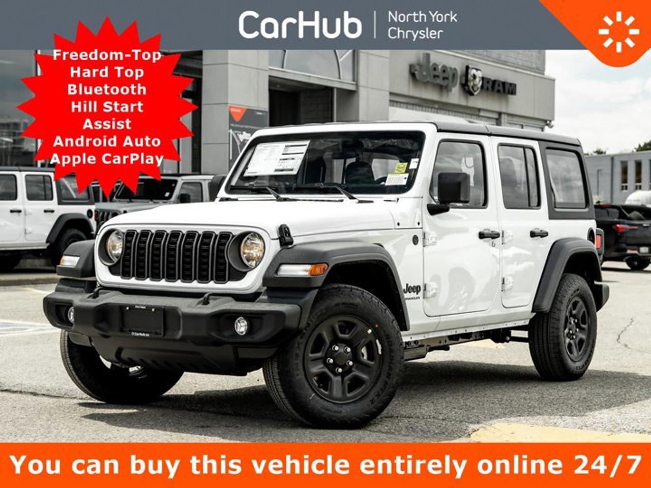 2026 Jeep Wrangler Sport Freedom-Top Hard Top Bluetooth Hill Start Assist Android Auto Apple CarPlay Photo