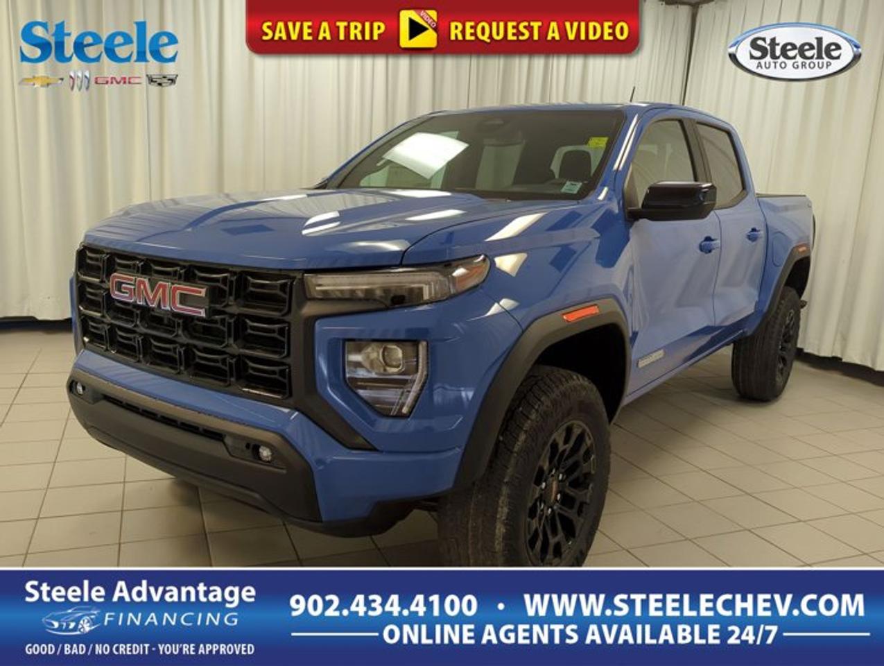 4WD Crew Cab Elevation, 8-Speed Automatic, Turbocharged Gas I4 2.7L/