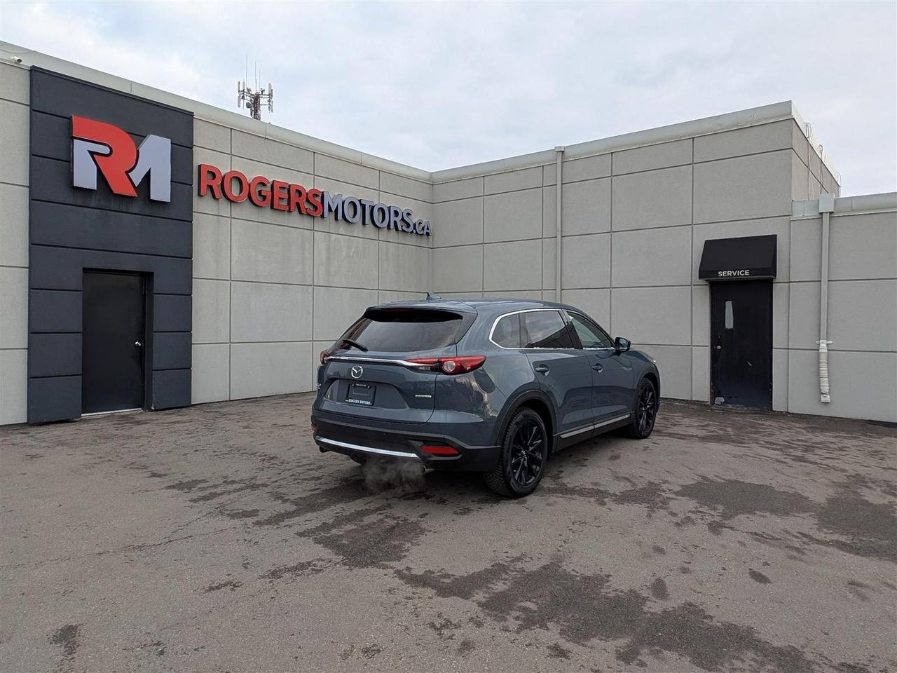 2021 Mazda CX-9 GT AWD - NAVI - SUNROOF - 6 PASS - KURO - RED LEATHER Photo4