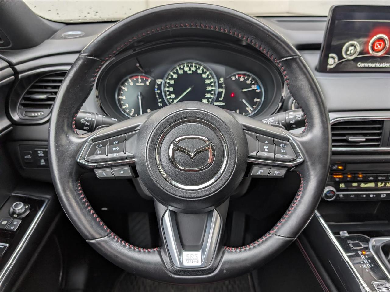 2021 Mazda CX-9 GT AWD - NAVI - SUNROOF - 6 PASS - KURO - RED LEATHER Photo