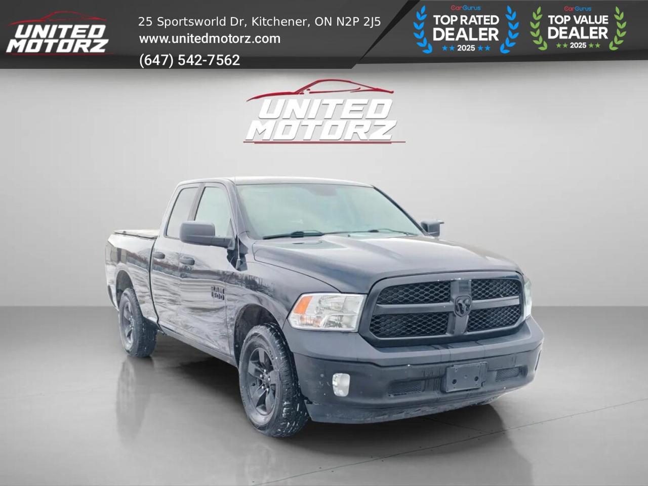 2014 RAM 1500 ST 140.5" Quad Cab~SAFETY CERTIFIED~NO A Photo2