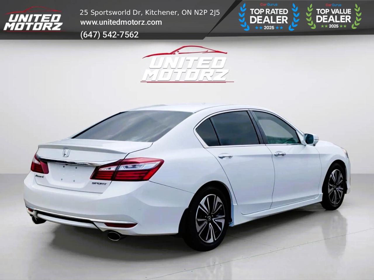 2016 Honda Accord Sport w/Honda Sensing~SAFETY CERTIFIED~ Photo