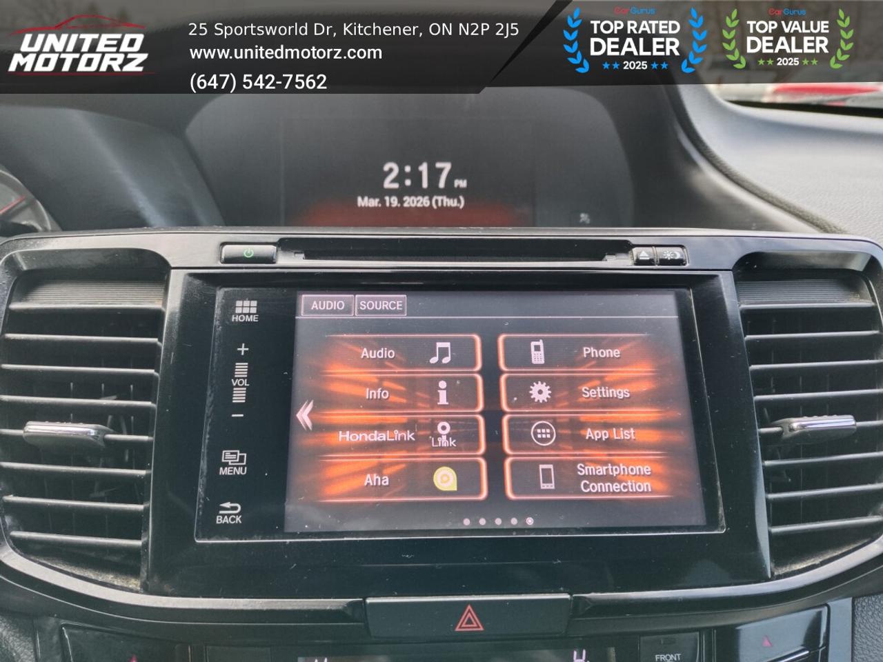 2016 Honda Accord Sport w/Honda Sensing~SAFETY CERTIFIED~ Photo