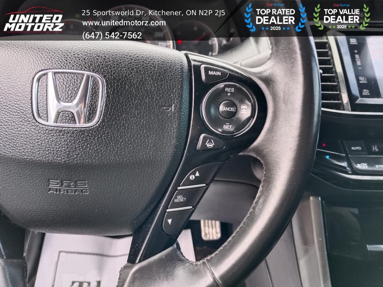 2016 Honda Accord Sport w/Honda Sensing~SAFETY CERTIFIED~ Photo