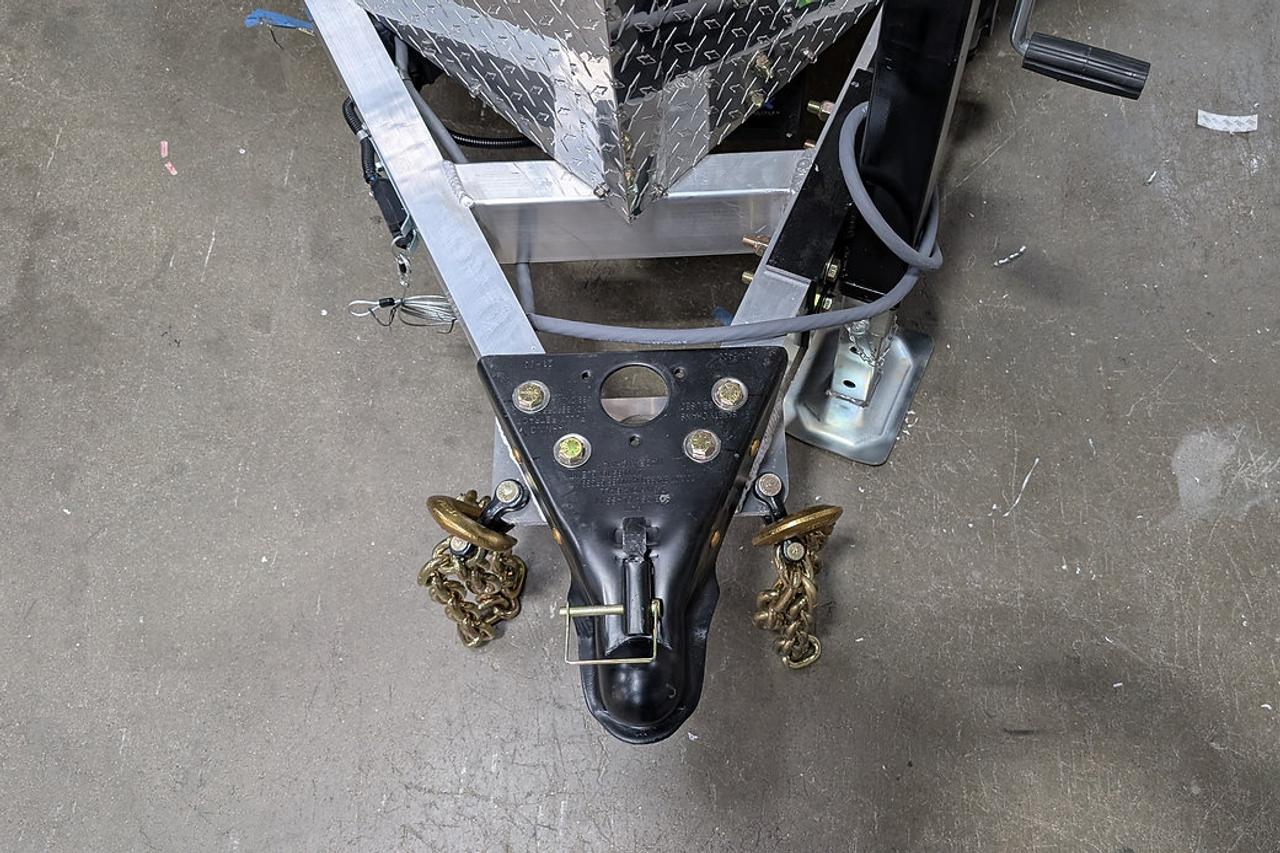 2025 Canadian Trailer Company 7x16 V-Nose Cargo Trailer Aluminum Tandem Axle Photo5