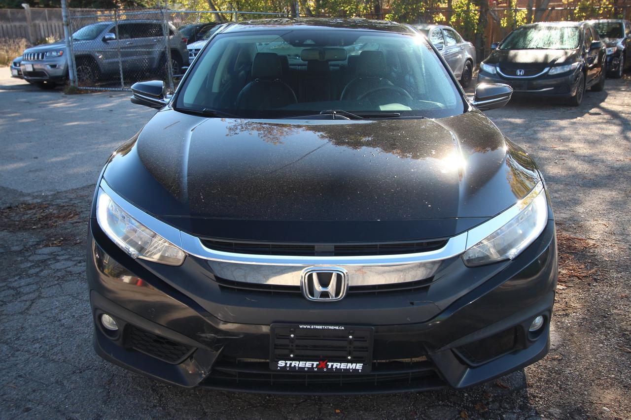 2017 Honda Civic Touring -LEATHER TRIM SEATS/ PUSH TO START Photo2