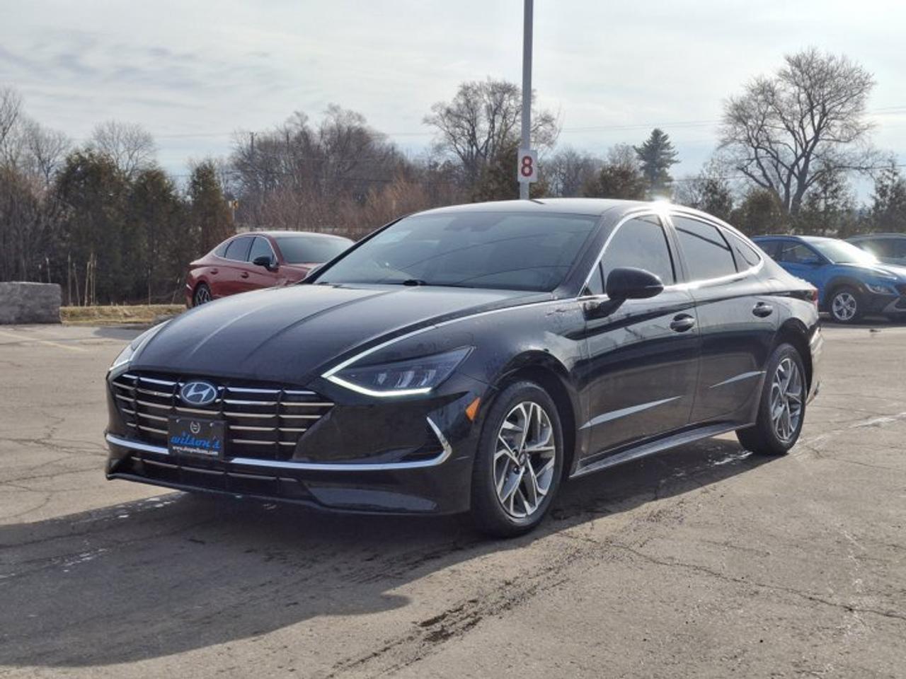 Check out this certified 2020 Hyundai Sonata Preferred | Heated Wheel + Seats | Adaptive Cruise | CarPlay + Android | Rear Camera | and More !. Its Automatic transmission and 2.5 L engine will keep you going. This Hyundai Sonata features the following options: Reverse Camera, Heated Steering Wheel, Air Conditioning, Adaptive Cruise, Heated Seats, Tilt Steering Wheel, Steering Radio Controls, Power Windows, Power Locks, and Traction Control. Stop by and visit us at Mark Wilsons Better Used Cars, 5055 Whitelaw Road, Guelph, ON N1H 6J4.MASSIVE SELECTION: 500+ vehicles in ONE LOCATION, all Live Market Priced for the best value!STRAIGHTFORWARD & TRANSPARENT PRICING: Our Advertised Price INCLUDES:Safety Certification! (No separate certification fee upcharge).FREE Carfax History Report!NO upcharge for paying cash!CONFIDENCE & PEACE OF MIND: 30-Day/3,000 km Warranty INCLUDED! Plus a 5-Day Exchange Privilege!*EASY FINANCING: Better-than-bank rates, $0 Down, and 3 Months No Payments available OAC. BAD CREDIT APPROVED HERE!WE BUY CARS: Get Top Dollar for your trade, or sell us your vehicle for CASH even if you dont buy ours!www.shopwilsons.comAn Honest, Transparent Buying Experience. Trusted in business since 1961!(Cash Prices Exclude HST and Licensing Fees only.)