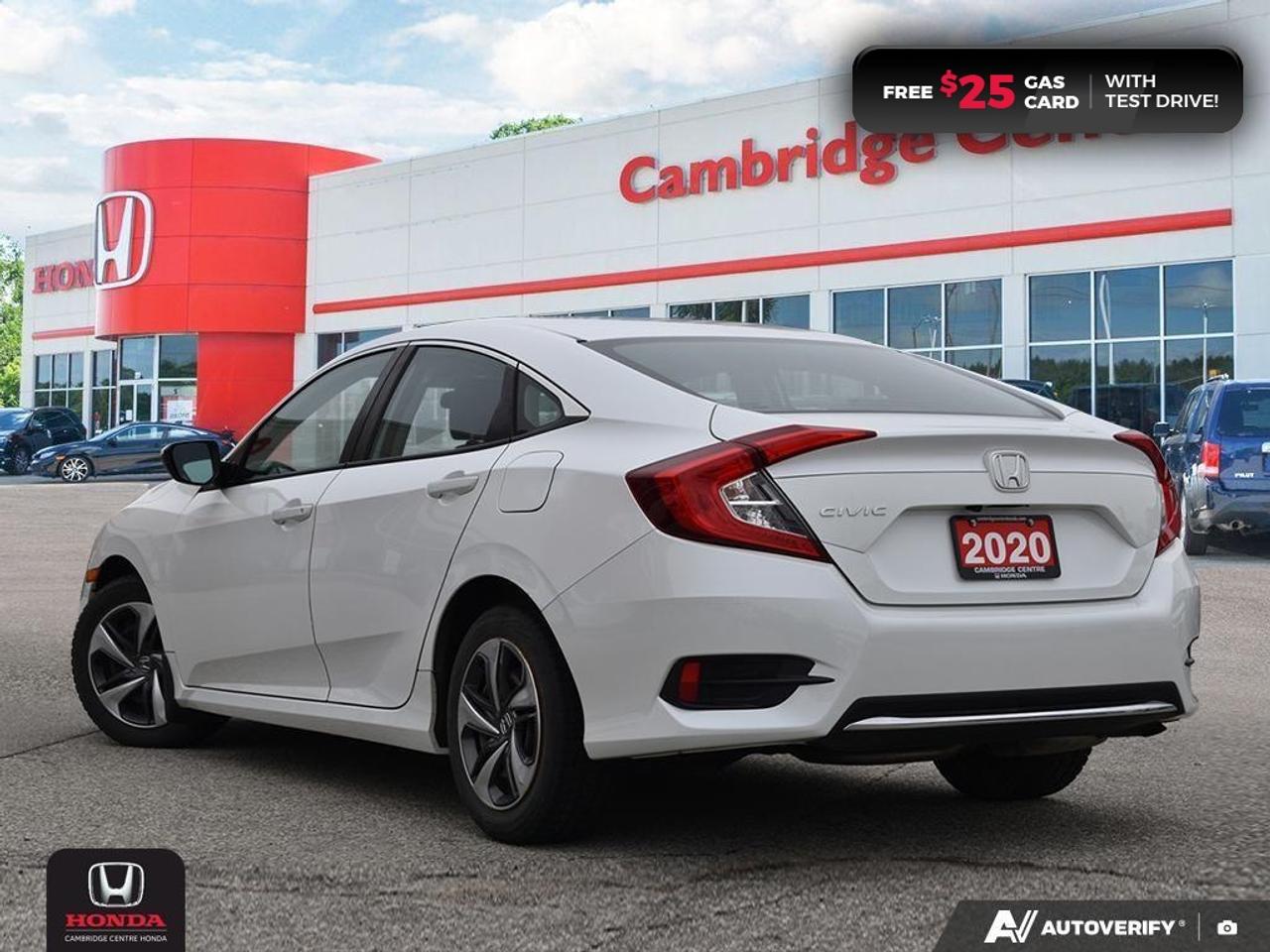 2020 Honda Civic LX HEATED SEATS | REARVIEW CAMERA | APPLE CARPLAY™/ANDROID AUTO™ Photo