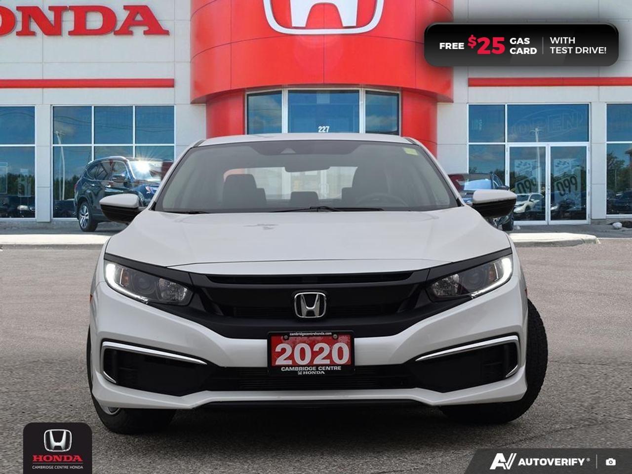 2020 Honda Civic LX HEATED SEATS | REARVIEW CAMERA | APPLE CARPLAY™/ANDROID AUTO™ Photo