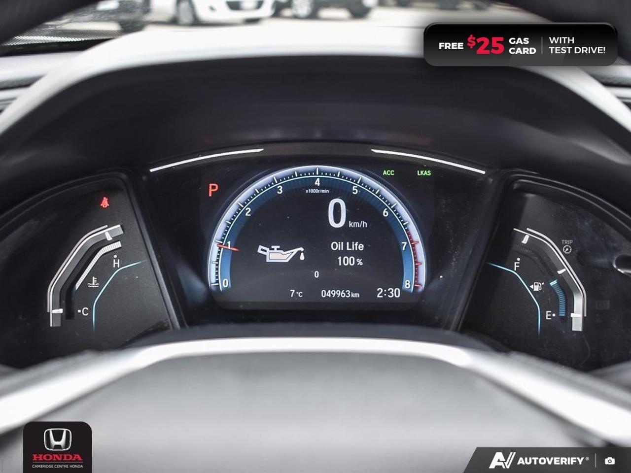 2020 Honda Civic LX HEATED SEATS | REARVIEW CAMERA | APPLE CARPLAY™/ANDROID AUTO™ Photo
