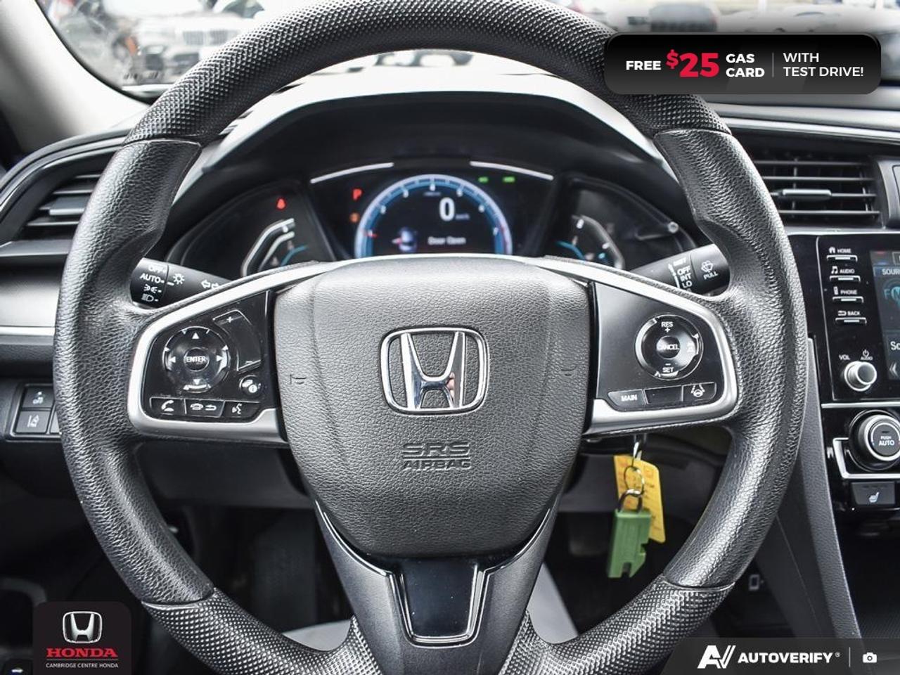 2020 Honda Civic LX HEATED SEATS | REARVIEW CAMERA | APPLE CARPLAY™/ANDROID AUTO™ Photo