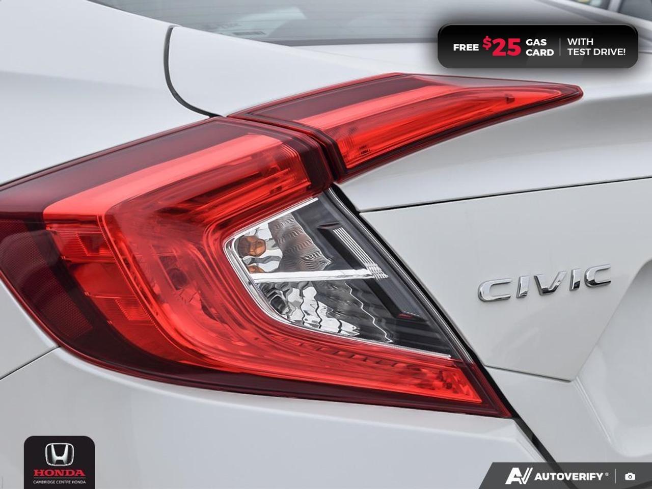 2020 Honda Civic LX HEATED SEATS | REARVIEW CAMERA | APPLE CARPLAY™/ANDROID AUTO™ Photo