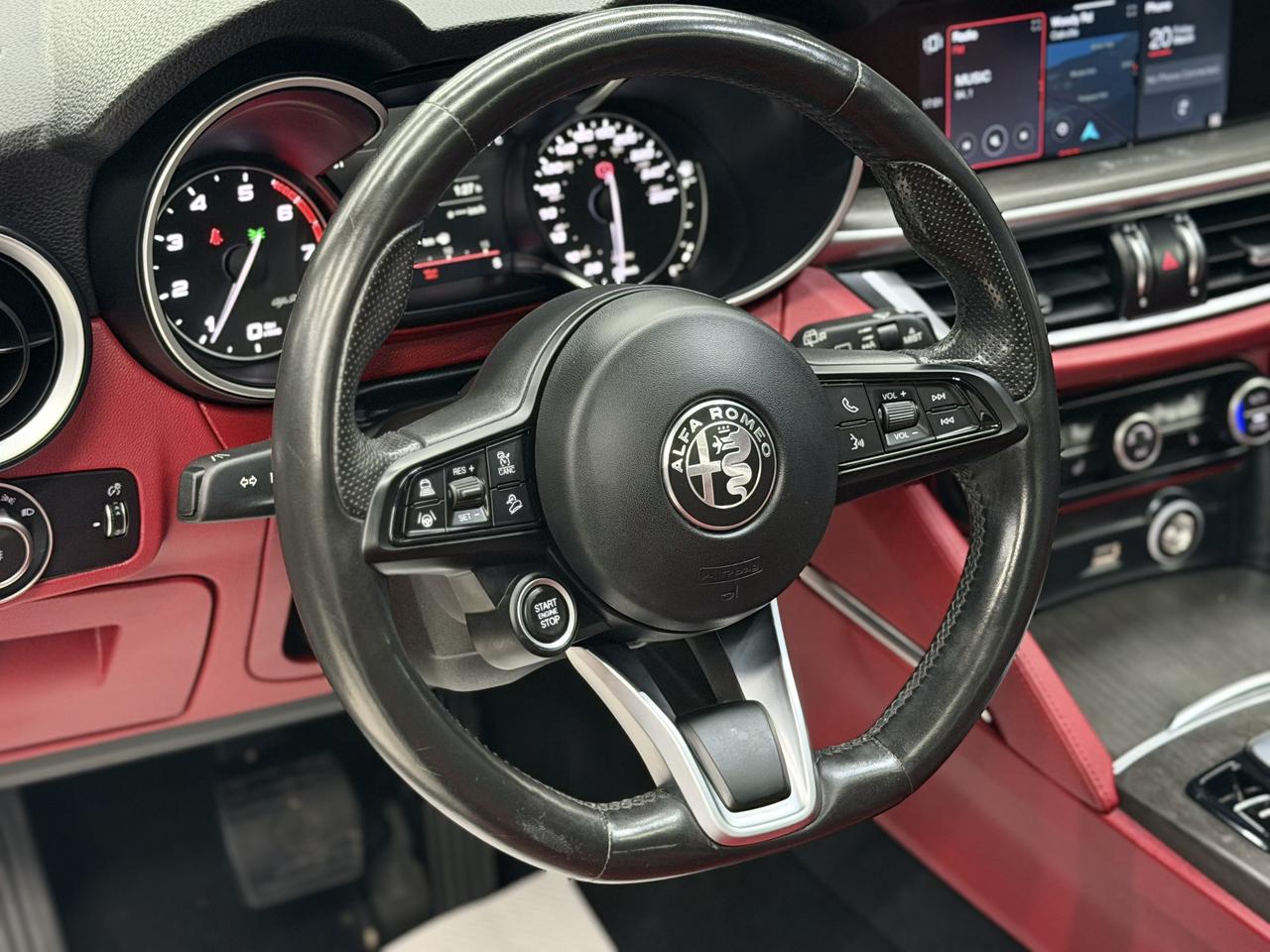 2021 Alfa Romeo Stelvio TI|NAV|BACKUP|BSM|LKA|ACC|FCW|PANO|CARPLAY| Photo