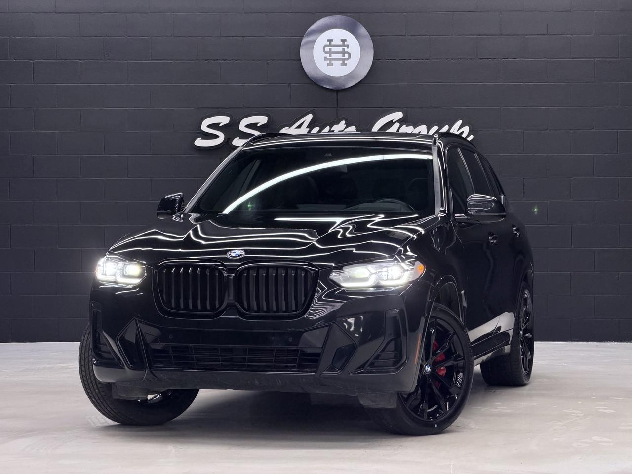 <p class=MsoNormal><span style=font-size: 9pt; line-height: 107%; color: rgb(0, 0, 0);>EXTENDED WARRANTY PACKAGES AVAILABLE UPTO 4 YEARS UNLIMITED KMS. &nbsp;ACCIDENT FREE VEHICLE WITH FULL SERVICE RECORDS - CARFAX REPORT IS AVAILABLE UPON REQUEST.</span></p><p class=MsoNormal><span style=font-size: 9pt; line-height: 107%; color: rgb(0, 0, 0);>&nbsp;</span></p><p class=MsoNormal><span style=color: rgb(0, 0, 0);><span style=font-size: 9pt; line-height: 107%; background-image: initial; background-position: initial; background-size: initial; background-repeat: initial; background-attachment: initial; background-origin: initial; background-clip: initial;>2024 BMW X3 XDRIVE30I M SPORT HAS LANDED.&nbsp;&nbsp;2.0L TURBOCHARGED 4 CYLINDER PRODUCING OVER 248HP AND 258LB/FT OF TORQUE.&nbsp;&nbsp;BLACK EXTERIOR ON BLACK INTERIOR. LOADED WITH NAVIGATION, BACKUP CAMERA, 360 PARKING SENSORS, ACTIVE BLINDSPOT ASSIST, LANE DEPARTURE WARNING, FORWARD COLLISION MITIGATION, APPLE CARPLAY, ANDROID AUTO, HEATED SEATS, HEATED STEERING, PANORAMIC SUNROOF, PREMIUM SOUND SYSTEM, INTERIOR AMBIENT LIGHITNG, FULL DIGITAL DASH, BMW DRIVE SELECT (ECO, COMFORT, SPORT, INDIVIDUAL), PREMIUM 20 INCH M SPORT WHEELS, PREMIUM ENHANCED PACKAGE, M SPORT PACKAGE, AUTO LED HEADLIGHTS, PUSH BUTTON START, POWER TRUNK, BLUETOOTH, KEYLESS COMFORT ACCESS AND MUCH MORE.</span><span style=font-size: 9.0pt; line-height: 107%; mso-bidi-font-family: Calibri; mso-bidi-theme-font: minor-latin;>&nbsp;</span></span></p><p class=MsoNormal><span style=font-size: 9pt; line-height: 107%; color: rgb(0, 0, 0);>&nbsp;</span></p><p class=MsoNormal><span style=color: rgb(0, 0, 0);><strong><span style=font-size: 9.0pt; line-height: 107%; mso-bidi-font-family: Calibri; mso-bidi-theme-font: minor-latin;>CERTIFICATION AVAILABLE FOR AN ADDITIONAL $999 &ndash;&nbsp;</span></strong><span style=font-size: 9.0pt; line-height: 107%; mso-bidi-font-family: Calibri; mso-bidi-theme-font: minor-latin;>IF NOT CERTIFIED AS PER OMVIC REGULATIONS THE VEHICLE IS DEEMED NOT DRIVABLE AND UNCERTIFIED.&nbsp;&nbsp;THIS FEE WILL ENSURE VEHICLE IS CERTIFIED AND ROAD WORTHY CONDITION. ADVERTISED PRICE EXCLUDES APPLICABLE TAXES, LICENSING, ADMINISTRATIVE, AND FINANCE FEES.</span></span></p><p class=MsoNormal><span style=font-size: 9pt; line-height: 107%; color: rgb(0, 0, 0);>&nbsp;</span></p><p class=MsoNormal><span style=font-size: 9pt; line-height: 107%; color: rgb(0, 0, 0);>OUR VEHICLES ARE PRICED TO SELL.&nbsp; DRIVE THIS HOME TODAY!&nbsp;&nbsp;CONTACT US FOR MORE DETAILS.</span></p><p class=MsoNormal><span style=font-size: 9pt; line-height: 107%; color: rgb(0, 0, 0);>&nbsp;</span></p><p class=MsoNormal><span style=font-size: 9pt; line-height: 107%; color: rgb(0, 0, 0);>S S AUTO GROUP INC.</span></p><p class=MsoNormal><span style=font-size: 9pt; line-height: 107%; color: rgb(0, 0, 0);>460 WOODY ROAD</span></p><p class=MsoNormal><span style=font-size: 9pt; line-height: 107%; color: rgb(0, 0, 0);>OAKVILLE, ONTARIO L6K 3T6</span></p><p class=MsoNormal><span style=font-size: 9pt; line-height: 107%; color: rgb(0, 0, 0);>&nbsp;</span></p><p class=MsoNormal><span style=font-size: 9pt; line-height: 107%; color: rgb(0, 0, 0);>CALL: (9 0 5) - 3 3 8 - 7 7 0 7</span></p><p class=MsoNormal><span style=font-size: 9pt; line-height: 107%; color: rgb(0, 0, 0);>TEXT: (6 4 7) - 8 8 6 - 8 1 8 2&nbsp; OR&nbsp; (6 4 7) - 5 2 3 - 0 0 6 9</span></p><p class=MsoNormal><span style=font-size: 9pt; line-height: 107%; color: rgb(0, 0, 0);>INSTAGRAM: @SSAUTOGROUP_</span></p>