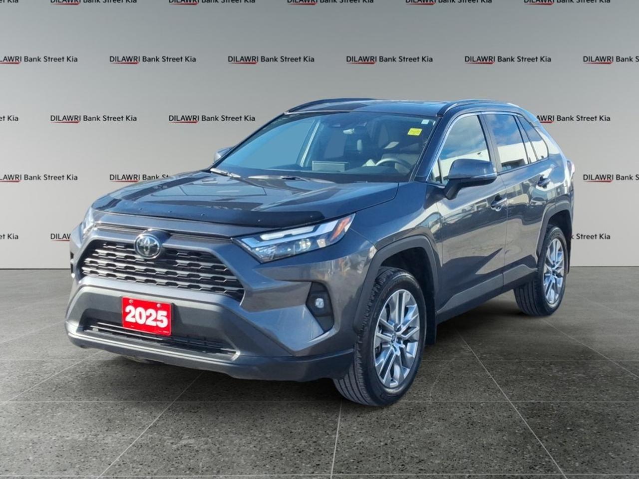 *** CASH PURCHASE PRICE $46895 PLUS HST *** Experience the perfect blend of performance and style with the 2025 Toyota RAV4 XLE AWD, elegantly dressed in a sophisticated Gray. This SUV with an AWD drivetrain and automatic transmission delivers confident handling, making it your ideal companion for all kinds of journeys. The exterior of the RAV4 XLE AWD features sleek lines and a commanding presence that turns heads at every corner. Step inside to discover a thoughtfully designed interior that combines functionality with comfort, showcasing heated front seats, a leather steering wheel, and leatherette door trim inserts. A spacious cabin with ample natural light coming through its sunroof enhances your driving experience. Stay seamlessly connected with the latest in technology, including smart device integration, Bluetooth connection, and a convenient Wi-Fi hotspot. Safety is a priority with features like a backup camera, lane assist, adaptive cruise control, and brake assist, providing peace of mind on every drive. Whether youre a weekend explorer or a daily commuter, the 2025 Toyota RAV4 XLE AWD is well-equipped to meet your needs. Contact us today for more information and to schedule a test drive. Dont miss the chance to make this versatile and capable SUV your own.