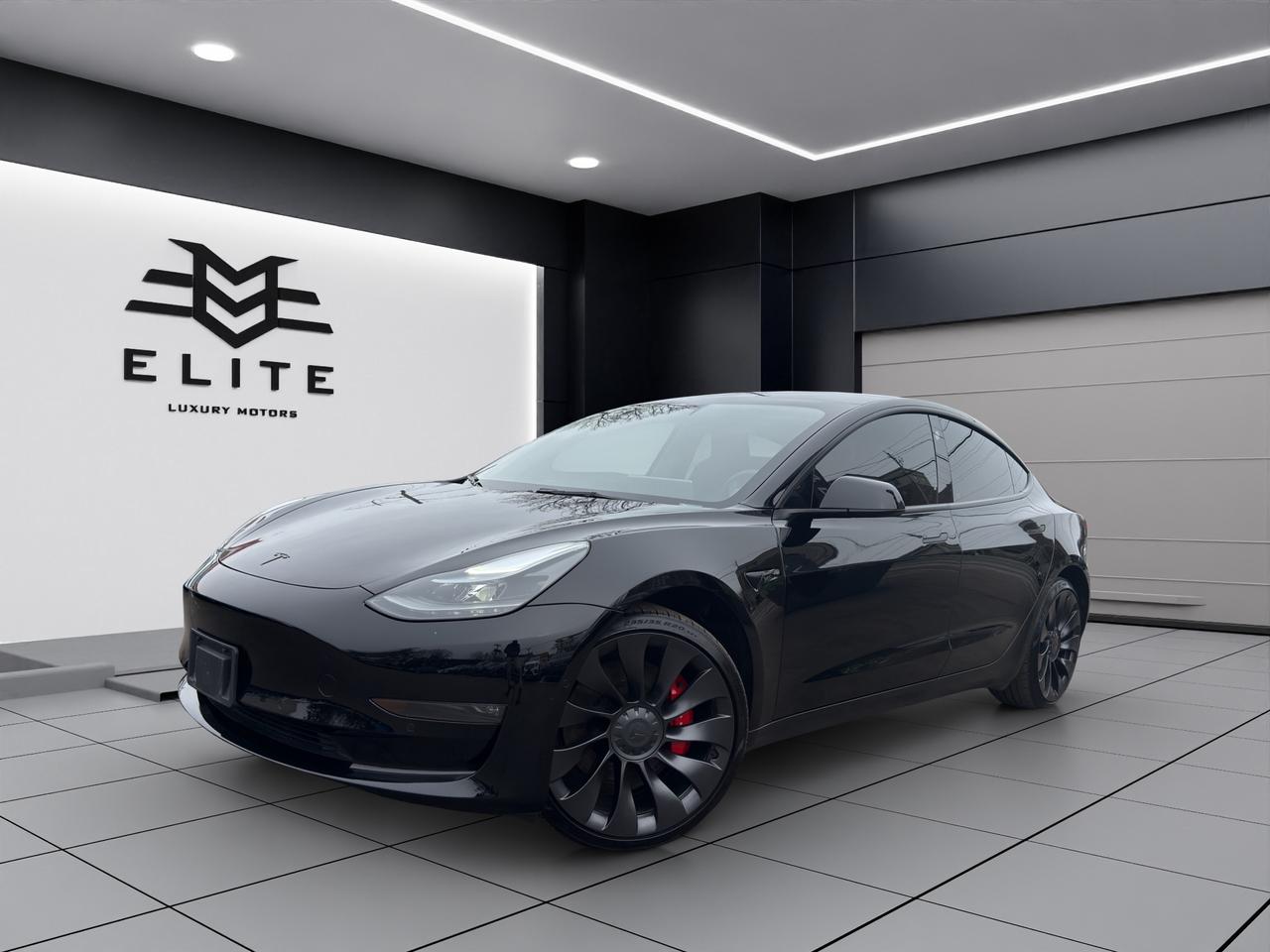 2022 Tesla Model 3 PERFORMANCE AWD-Blind Spot Monitor-Reverse Camera !!! Photo