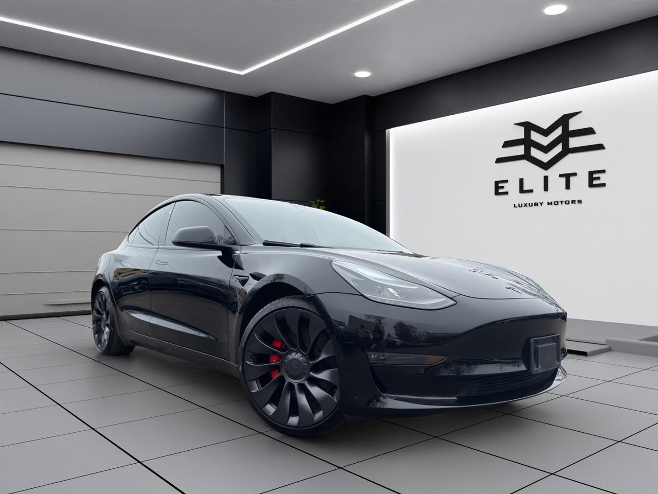 2022 Tesla Model 3 PERFORMANCE AWD-Blind Spot Monitor-Reverse Camera !!! Photo