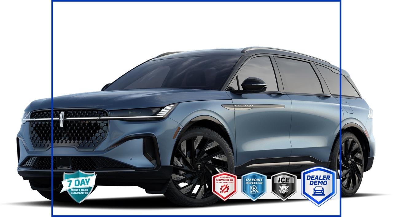 2026 Lincoln Nautilus Reserve 202A | 8-SPD A/T | JET APPEAR PKG | 2.0L TURBOCHARGED I-4 ENG | BLK ONYX/GREY PRM LTHR SEATS Photo