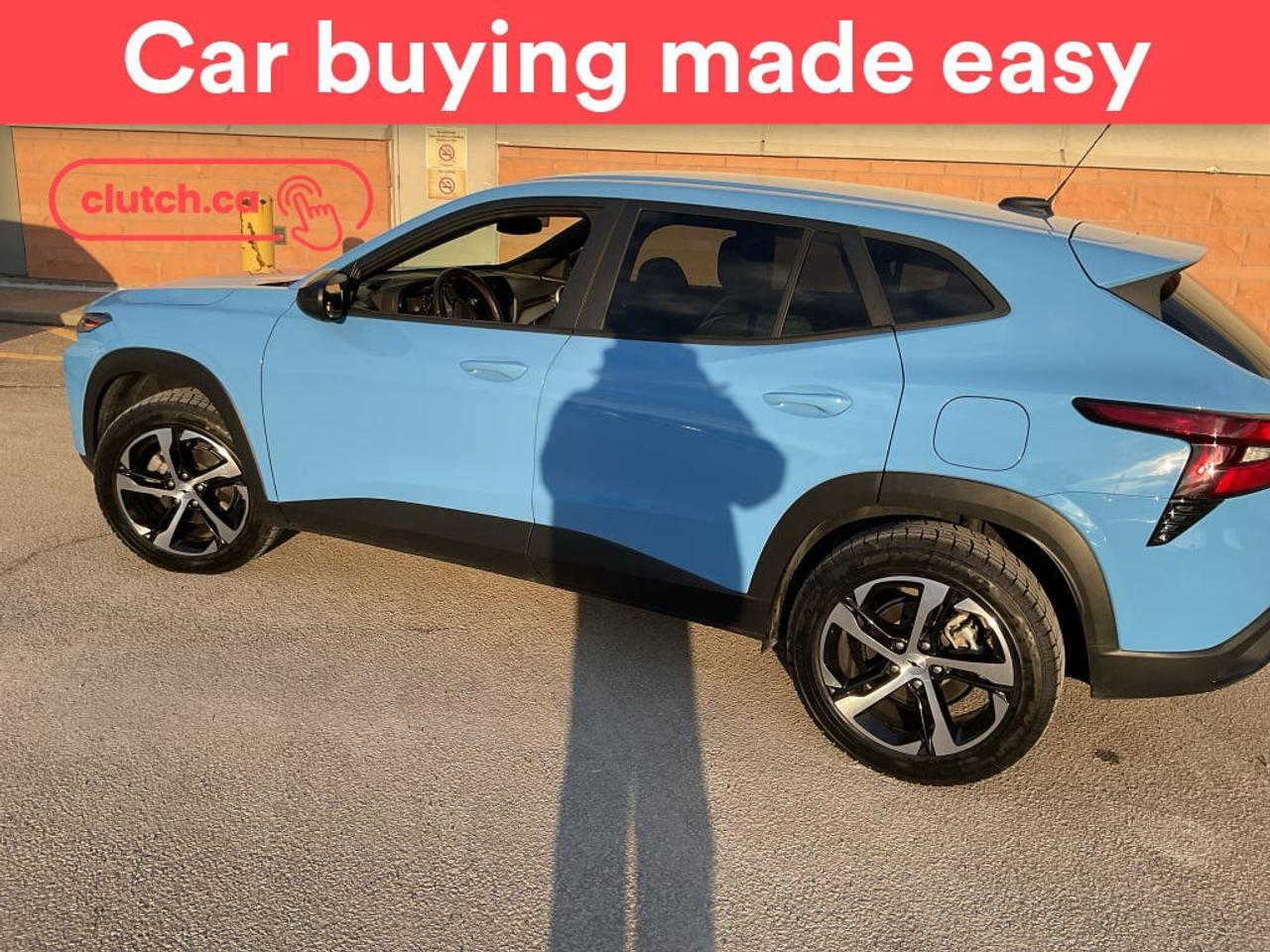 NO ACCIDENTS / CLEAN CARFAX / 1 OWNER / Brake Assist, Front Heated Seats, Climate Control and more!<br> <br>Clutch is the largest online used car retailer in Canada, delivering a seamless, hassle-free car-buying experience to drivers everywhere. Shop thousands of used cars online, get the right one delivered to your door, and enjoy peace of mind with our 10-Day Money-Back Guarantee. How sweet is that? To learn more, visit clutch.ca.<br> <br>The top features for this car include:<br> <br>Auto Stop/Start<br>Brake Assist<br>Front Heated Seats<br>Climate Control<br>Bluetooth Music<br>Touchscreen Display<br>Cruise Control<br>12V Outlet<br>Hands Free Device Connectivity<br>Internet Access<br>Apple CarPlay<br>Android Auto<br>USB Input<br>Keyless Entry<br>Keyfob Remote Start<br>Lane Departure Warning<br>Active Lane Keep Assistance<br>Blindspot Sensors<br>Forward Collision Mitigation<br>Rear Collision Warning<br>Rear Cross Traffic Alert<br>Pedestrian Detection<br>Heated Steering Wheel<br>Hill Assistance<br>Automatic High Beams<br>Rear View Camera<br>Rear Parking Sensors<br>App Remote Start<br> <br>Seamless home delivery - Delivery to your door in a matter of days. Available on select packages.<br> <br>Try it out for 10 days - If you do not like it, we will take it back. <br> <br>Quality assured - All cars go through our rigorous 210-point inspection and reconditioning process.<br> <br>Peace of mind - Warranty and protection plans available.<br> <br>Haggle-free - No haggling or hard sells.<br> <br>100% Transparency - Full inspection reports on every car, including high-res photography and a free Carfax report.<br> <br>Listed price is for cash purchase only and does not include taxes, Shipping Fees (if applicable), Delivery Fees (if applicable), government licensing fees.<br> <br>Previous Provincial Registrations:<br>Ontario<br> <br>Stock # 93553