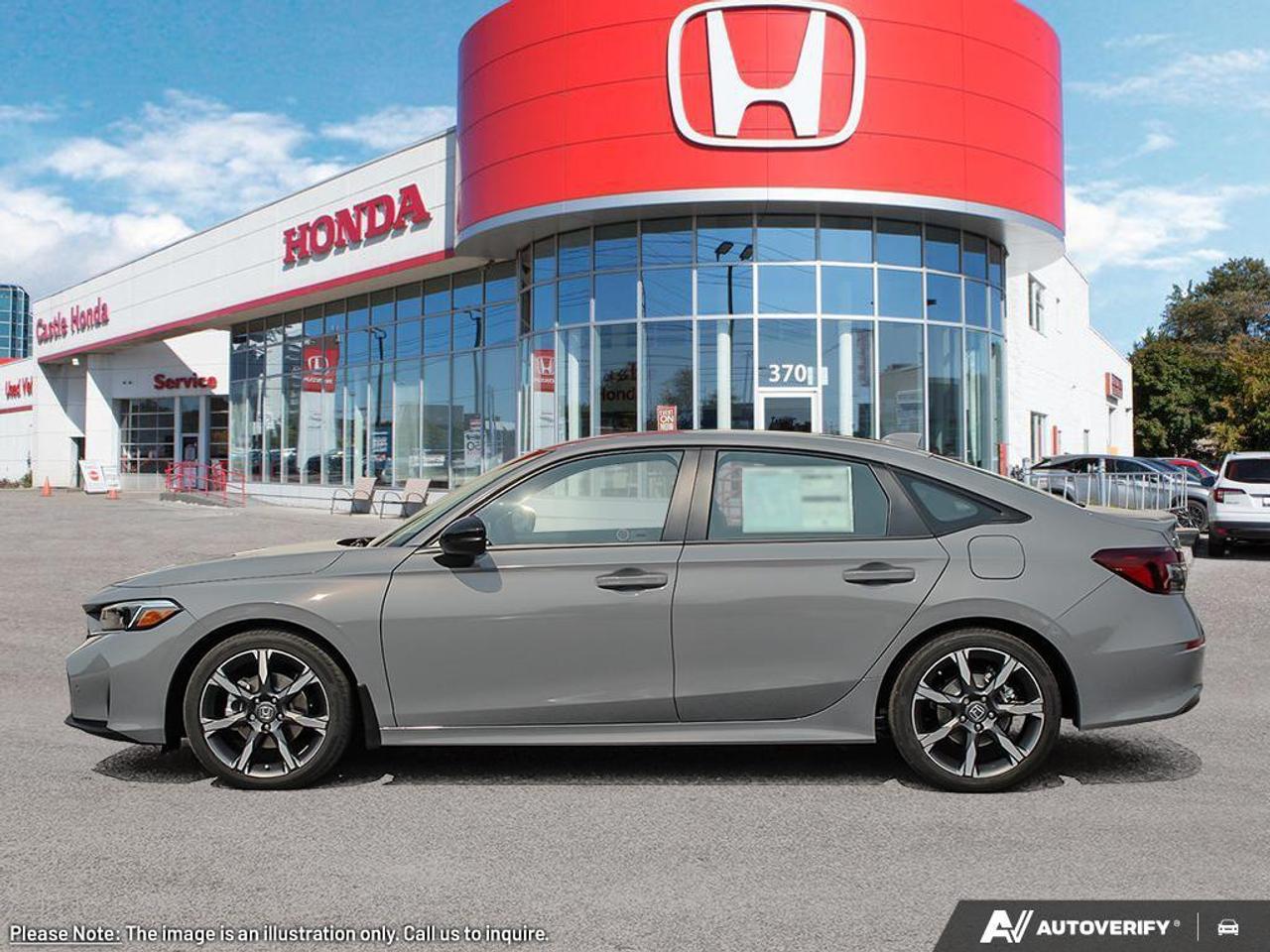 2026 Honda Civic Hybrid 4DR ECVT SPORT TOURI Photo3