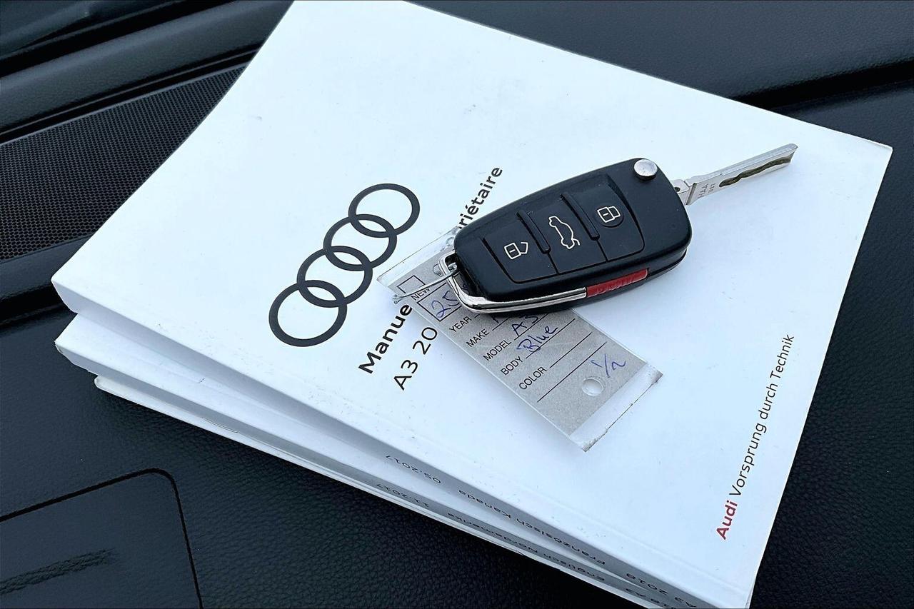 2018 Audi A3 Komfort 2.0T | Premium Pkg | Sunroof | AWD Photo