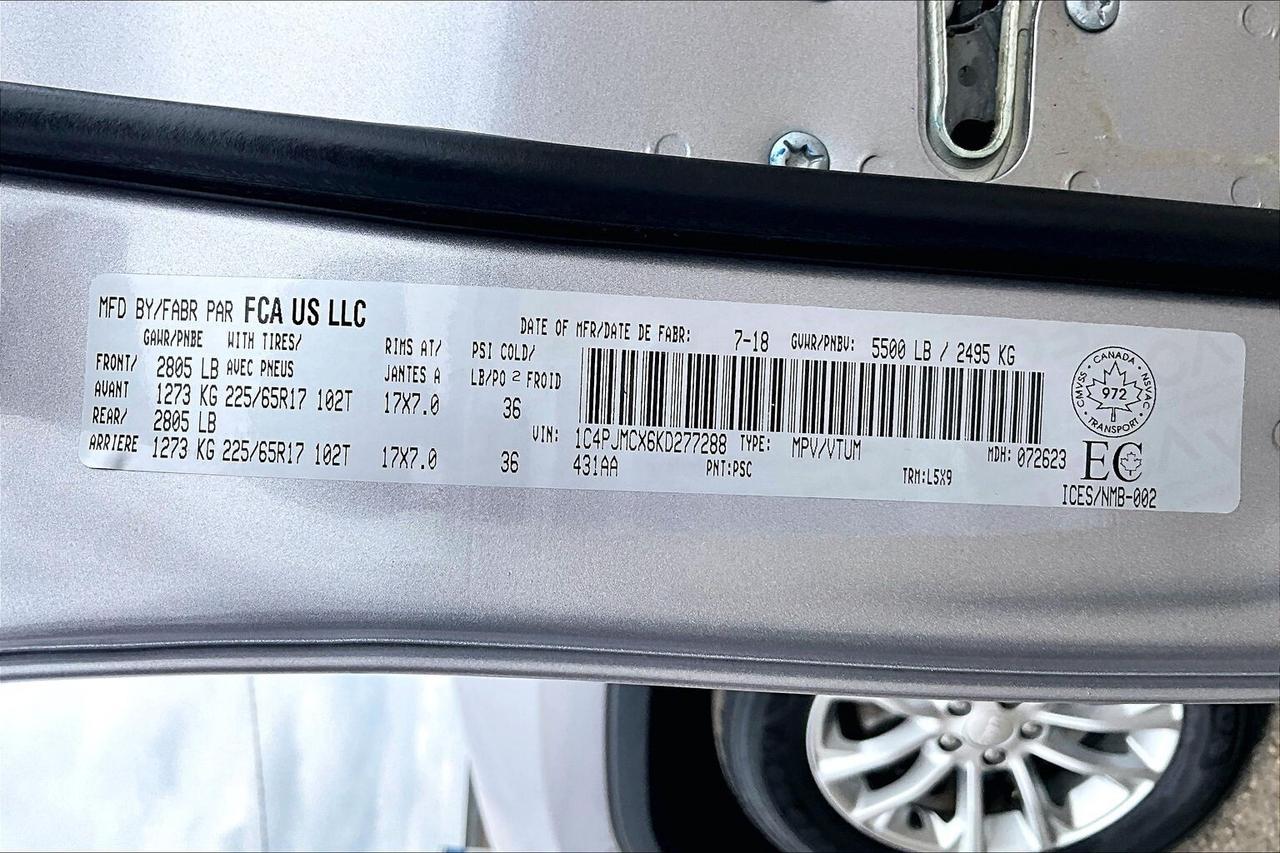 2019 Jeep Cherokee North | Heated Seats | Remote Start | AS IS | 4X4 Photo