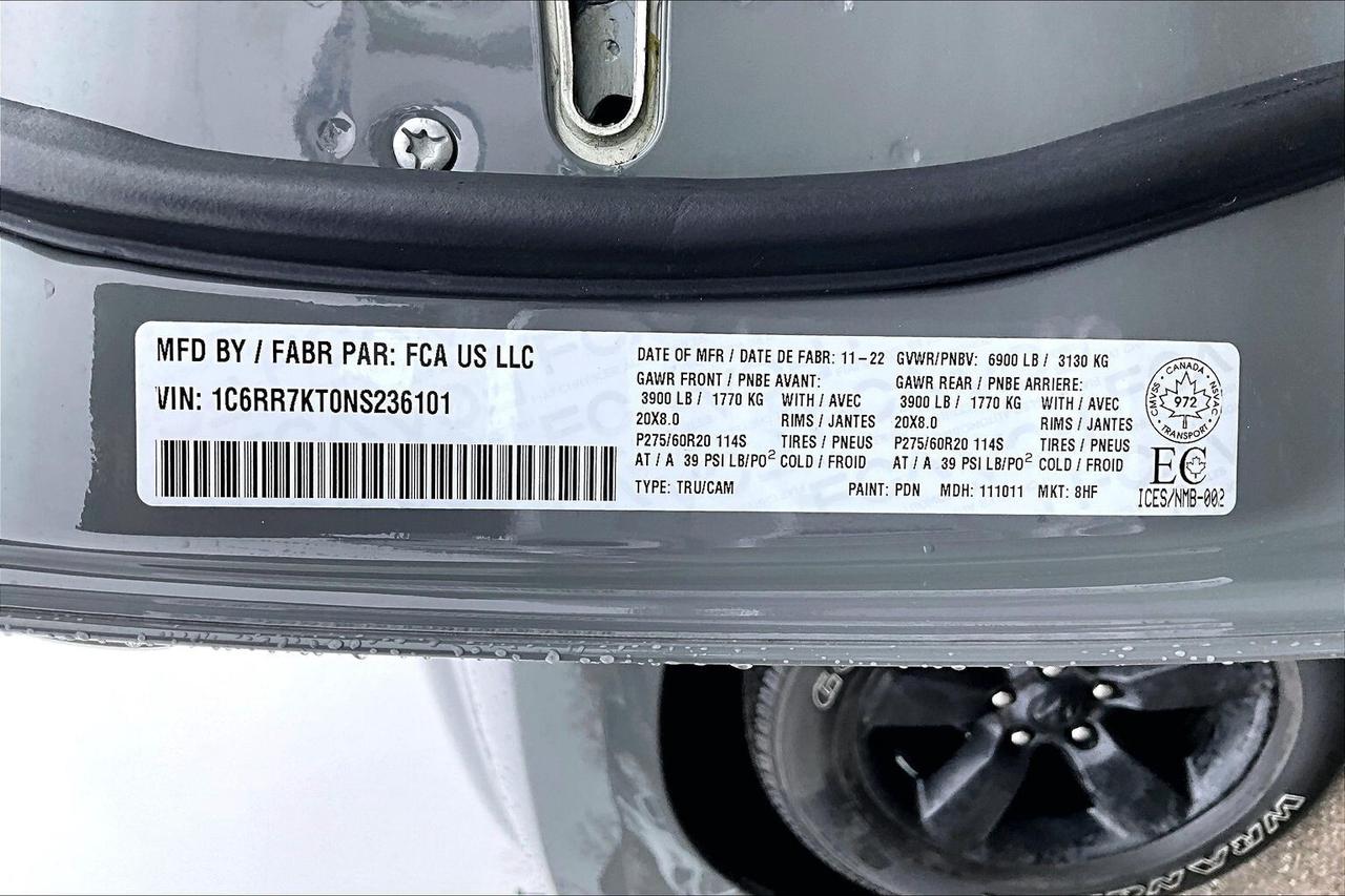 2022 RAM 1500 Classic Ceramic Grey Crew | 5.7 V8 | Max Tow | 4X4 Photo