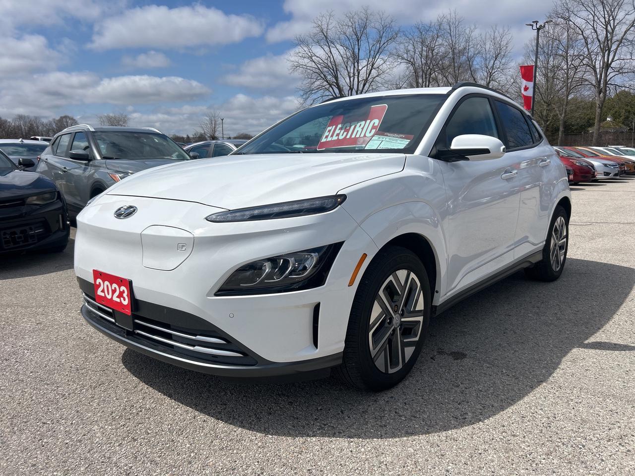 2023 Hyundai KONA Electric ELECTRIC, CLEAN CARFAX, HEATED/ COOLED LEATHER! - Photo #2