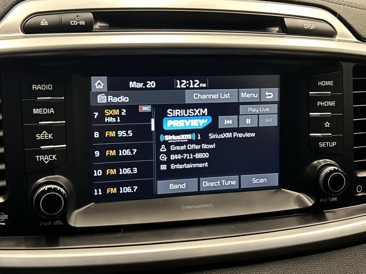 2019 Kia Sorento AWD | 3.3L V6 | HTD SEATS | CAPLAY | ALLOYS | A/C Photo4