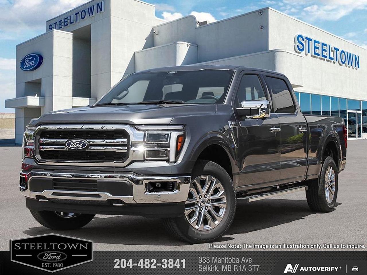<br> <br>We value your TIME, we wont waste it or your gas is on us!   We offer extended test drives and if you cant make it out to us we will come straight to you!<br> <br>The 2026 Ford F-150 incorporates driver-assist technologies and modern connectivity designed to enhance control and convenience. <br> <br>The 2026 Ford F-150 combines proven leadership in toughness with smart innovation to deliver a truck built for real-world demands. Inside, the cabin features refined materials, intuitive tech and comfortable seating to support both driver and passengers on every journey. With its strong presence, flexible design and Fords legacy of dependability, the F-150 is ready for whatever work or play you throw its way.<br> <br>This Carbonized Grey Metallic crew cab 4X4 pickup has an Automatic transmission and is powered by a 400HP 3.5L V6 Cylinder Engine. <br> <br> Our F-150s trim level is LARIAT.<br><br> View the original window sticker for this vehicle with this url <b><a href=http://www.windowsticker.forddirect.com/windowsticker.pdf?vin=1FTFW5L8XTFA70176 target=_blank>http://www.windowsticker.forddirect.com/windowsticker.pdf?vin=1FTFW5L8XTFA70176</a></b>.<br> <br>To apply right now for financing use this link: <a href=http://www.steeltownford.com/?https://CreditOnline.dealertrack.ca/Web/Default.aspx?Token=bf62ebad-31a4-49e3-93be-9b163c26b54c&La target=_blank>http://www.steeltownford.com/?https://CreditOnline.dealertrack.ca/Web/Default.aspx?Token=bf62ebad-31a4-49e3-93be-9b163c26b54c&La</a><br><br> <br/> Total  rebate of $7500 is reflected in the price.   4.99% financing for 84 months.  Incentives expire 2026-03-31.  See dealer for details. <br> <br>Family owned and operated in Selkirk for 35 Years.  <br>Steeltown Ford is located just 20 minutes North of the Perimeter Hwy, with an onsite banking center that offers free consultations. <br>Ask about our special dealer rates available through all major banks and credit unions.<br>Dealer retains all rebates, plus taxes, govt fees and Steeltown Protect Plus.<br>Steeltown Ford Protect Plus includes:<br>- Life Time Tire Warranty <br>Dealer Permit # 1039<br><br><br> Come by and check out our fleet of 100+ used cars and trucks and 160+ new cars and trucks for sale in Selkirk.  o~o