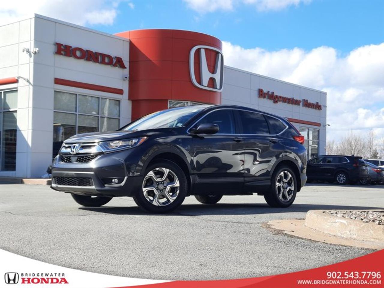 Recent Arrival!Odometer is 94383 kilometers below market average!2018 Honda CR-V EX-L AWD CVT 1.5LFresh MVI-Motor vehicle inspection and current service completed- Oil and filter change- Interior and exterior detailing-Carfaxes vehicle history will be provided-Brakes and tire measurements pass certification standards-Qualifies for several warranty upgrade options-Flexible financing options available-All trade ins are welcomeHelping over 700 customers a year find the right vehicle for them.We are excited to help you with your next vehicle purchase.