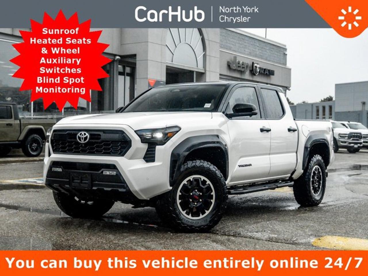 2024 Toyota Tacoma TRD Sunroof Heated Seats & Wheel Auxiliary Switches Blind Spot Monitoring Photo0