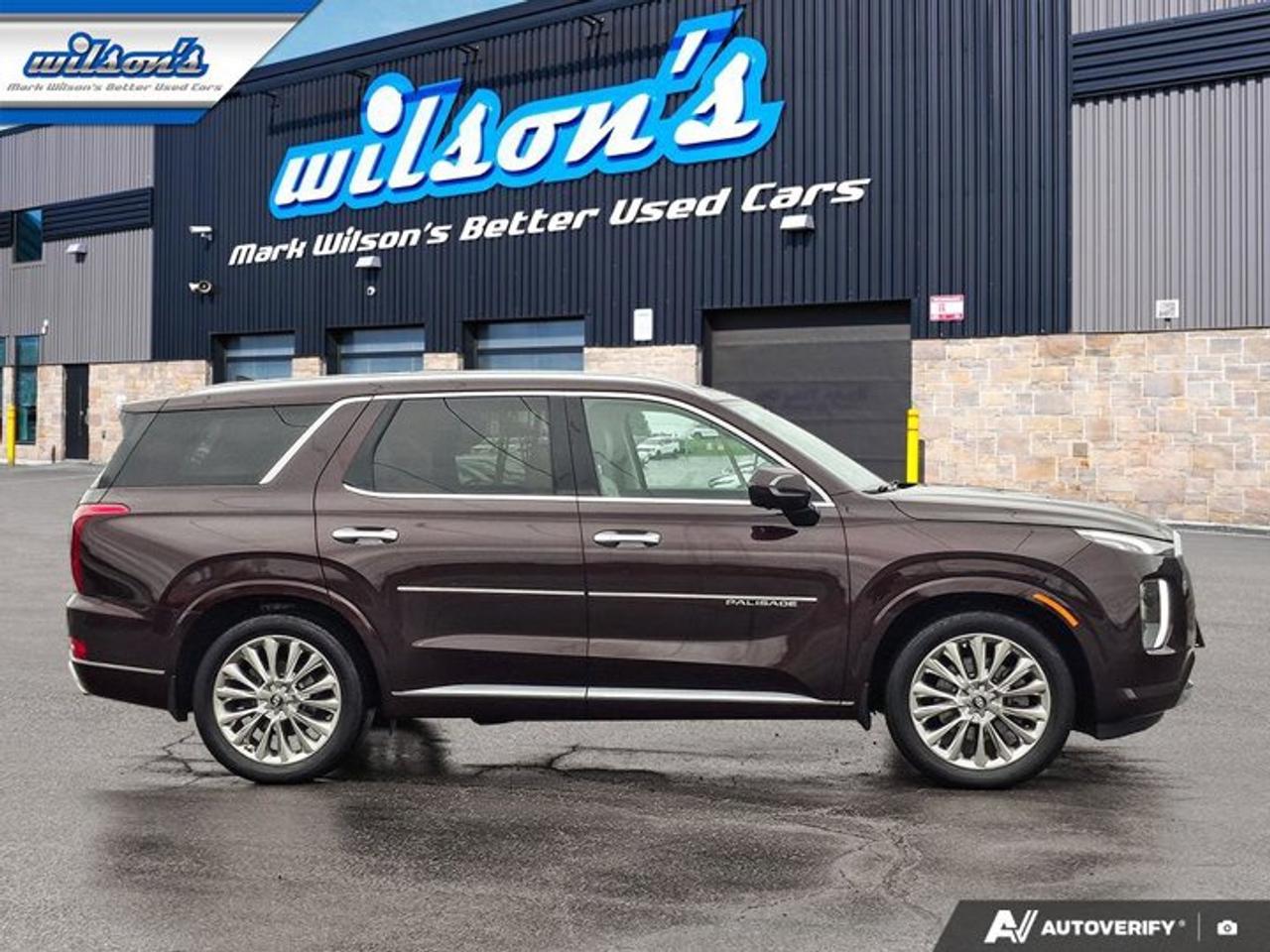 2020 Hyundai PALISADE Ultimate | Leather | Dual Sunroof | Heated + Ventilated Buckets| 7 Passenger and More ! Photo