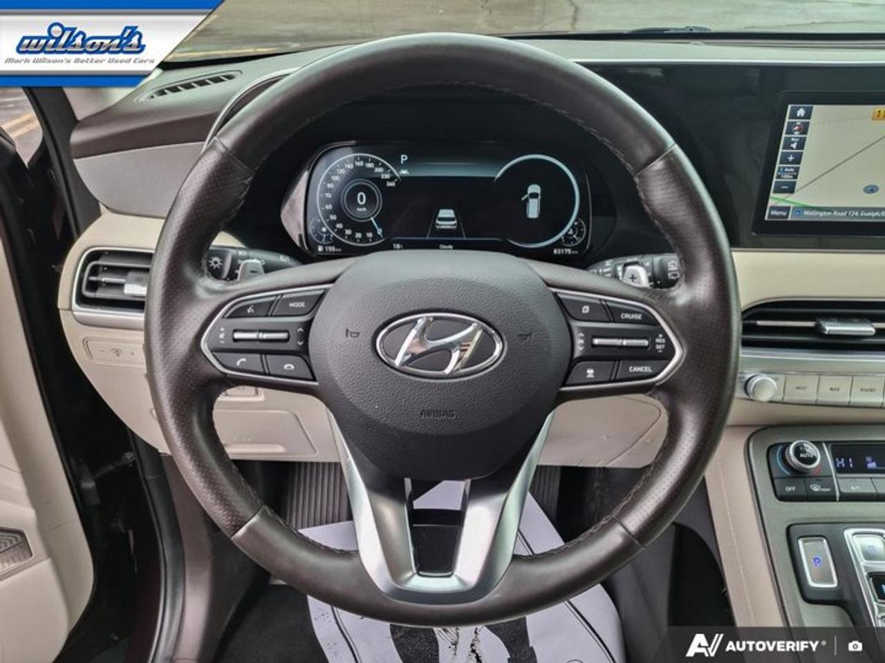 2020 Hyundai PALISADE Ultimate | Leather | Dual Sunroof | Heated + Ventilated Buckets| 7 Passenger and More ! Photo