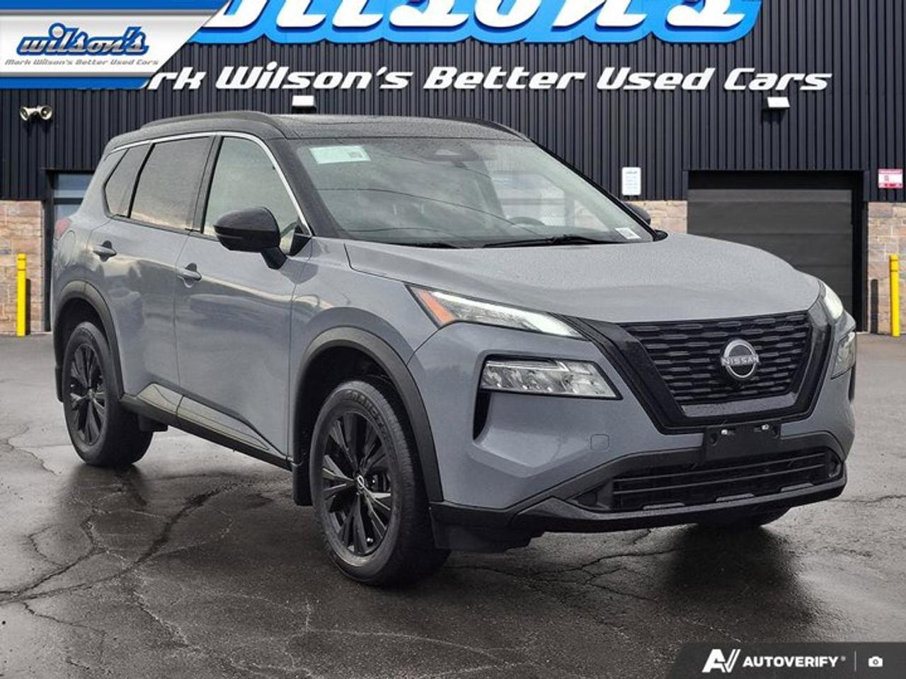 2023 Nissan Rogue SV Midnight Edition AWD | Leather | Pano Roof | Heated Seats + Steering | Remote Start | and More ! Photo