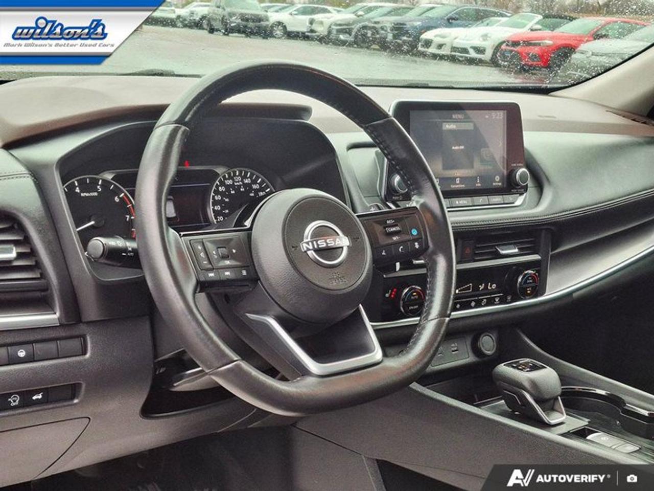 2023 Nissan Rogue SV Midnight Edition AWD | Leather | Pano Roof | Heated Seats + Steering | Remote Start | and More ! Photo