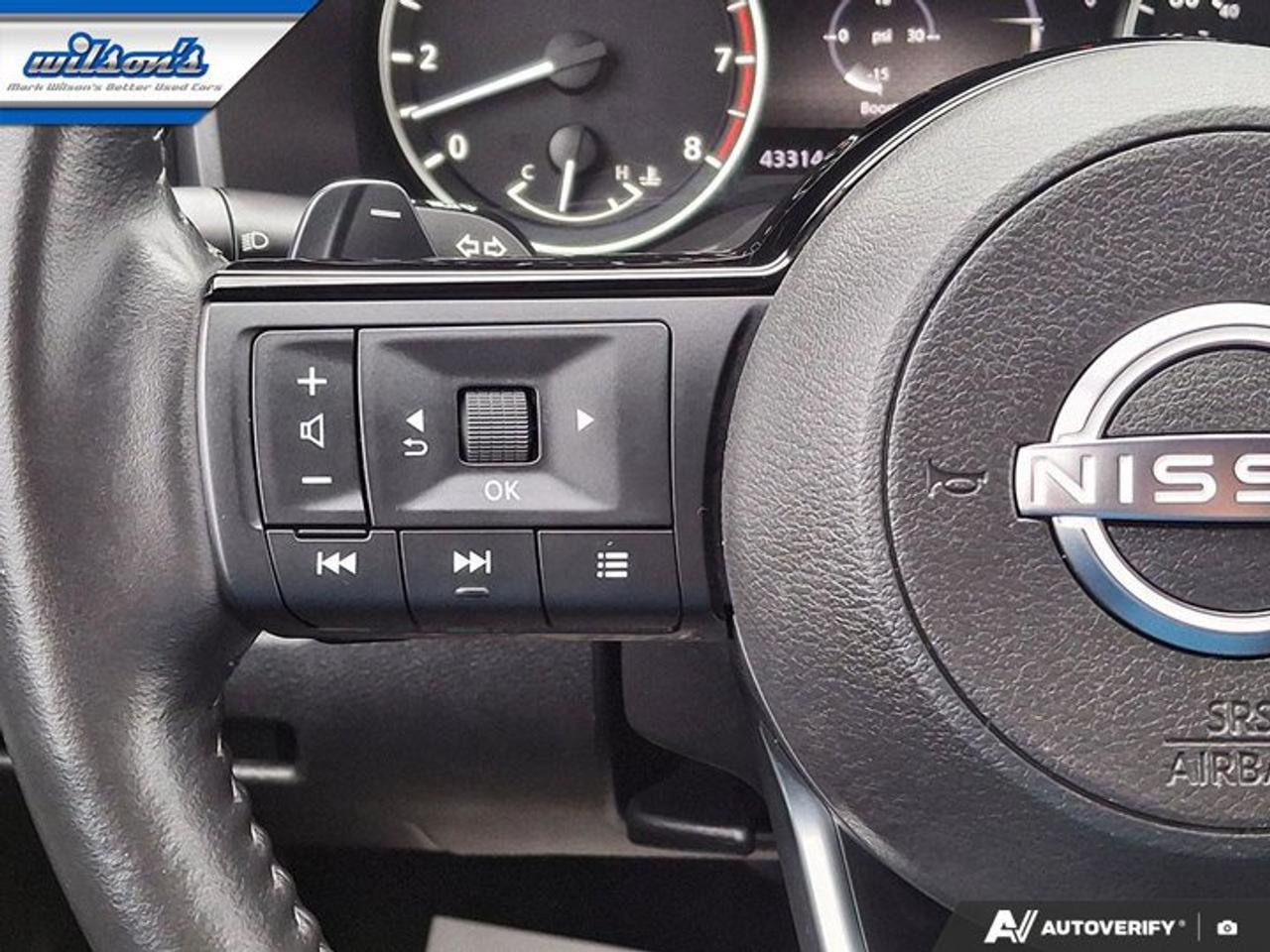 2023 Nissan Rogue SV Midnight Edition AWD | Leather | Pano Roof | Heated Seats + Steering | Remote Start | and More ! Photo