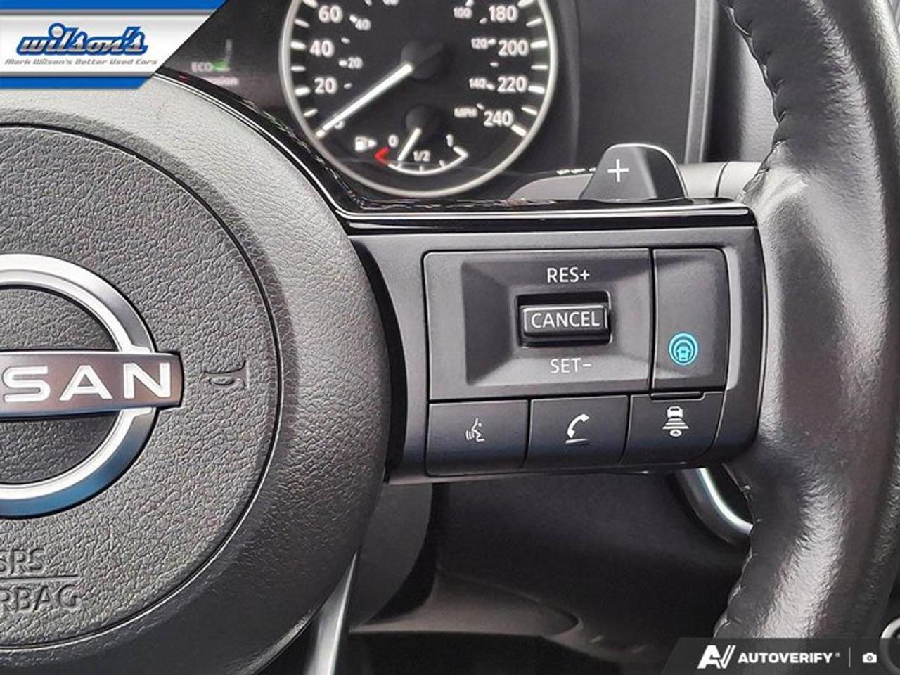2023 Nissan Rogue SV Midnight Edition AWD | Leather | Pano Roof | Heated Seats + Steering | Remote Start | and More ! Photo