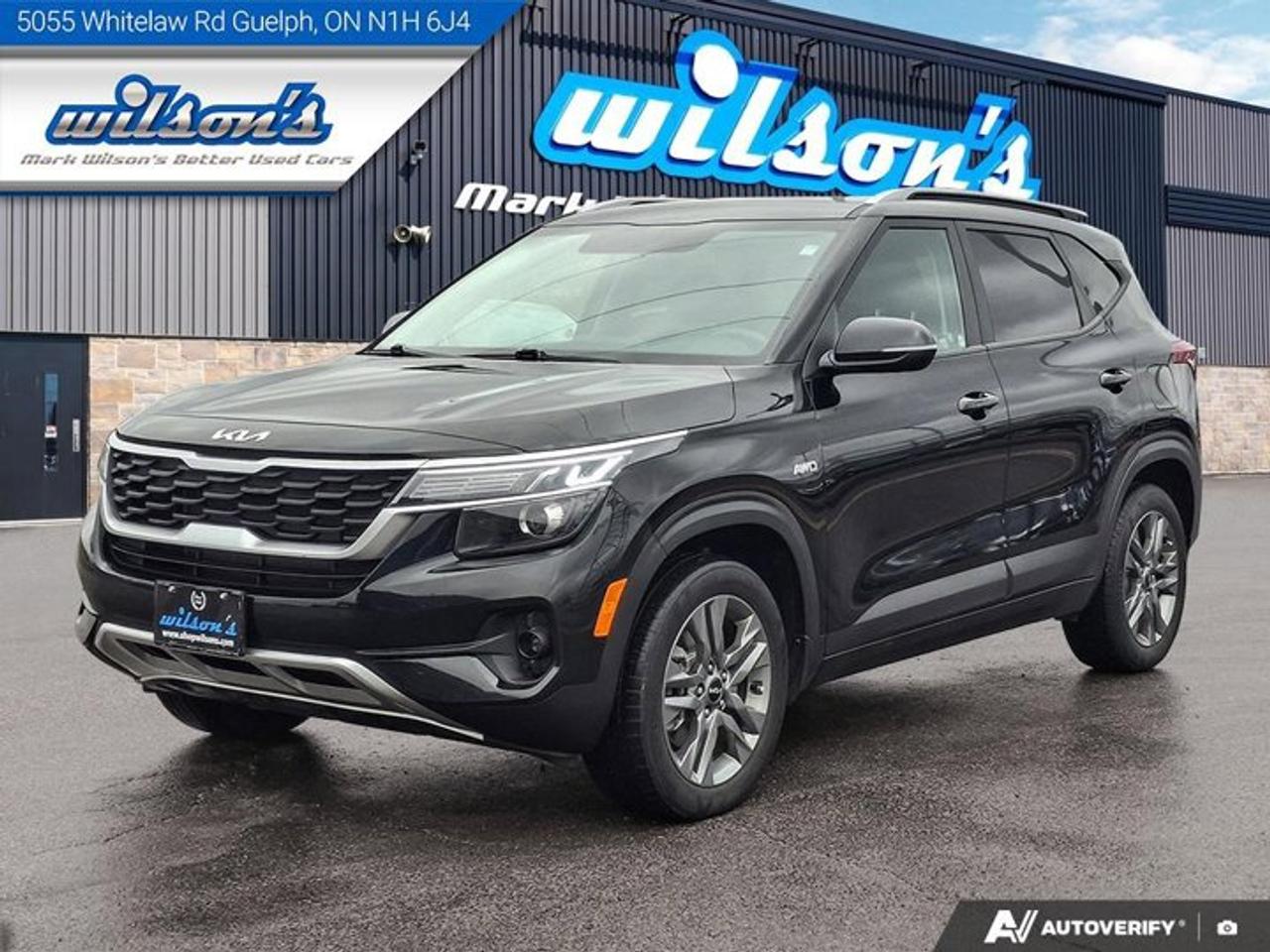 2023 Kia Seltos LX AWD | Heated Seats | CarPlay + Android | Rear Cam | Bluetooth | Alloy Wheels | and More ! Photo
