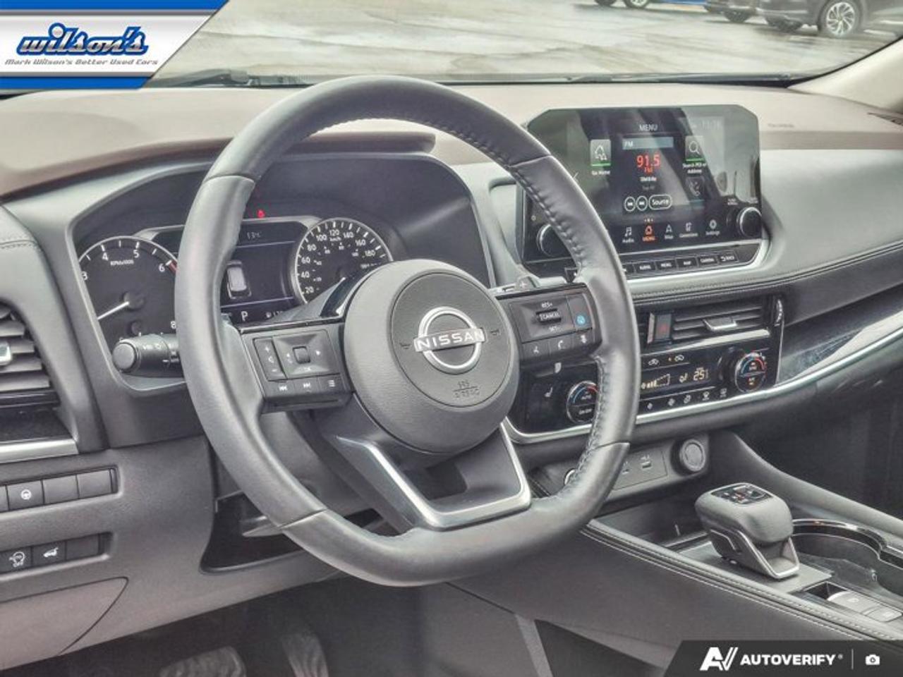 2023 Nissan Rogue SL AWD | Leather | Pano Roof | Nav | Heated Seats + Steering | CarPlay | Remote Start | and More ! Photo