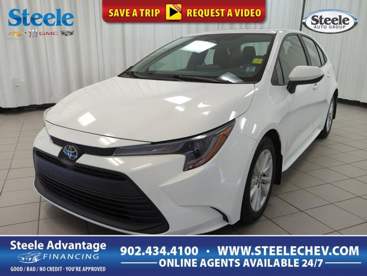 This used 2024 Toyota Corolla LE is a smart compact sedan for daily life in Dartmouth. Finished in White with four doors, it delivers the proven value, easy drivability, and solid efficiency that make the Corolla a favourite across Canada. With 62,114 km, a 2.0-litre four-cylinder gas engine, front-wheel drive, and a CVT automatic transmission, this sedan is well suited for commuting, errands, and weekend travel.Steele Chevrolet Buick GMC is proud to offer this 2024 Toyota Corolla LE as a practical choice for drivers who want comfort, confidence, and low-effort ownership. The Corolla LE is known for its balanced ride, simple controls, and roomy cabin for a compact car. Its clean exterior design and dependable engineering help make every trip feel easy, whether you are driving through city streets or heading out on the highway.FEATURES OF THE Corolla LE2.0-litre four-cylinder gas engineContinuously variable automatic transmissionFront-wheel drive for daily tractionFour-door sedan practicality and comfortADVANCED SAFETY FEATURESToyota Safety Sense driver assistanceLane support features aid awarenessStability control supports confident handlingMultiple airbags add occupant securityPERFORMANCE AND EFFICIENCY2.0-litre engine balances power, economyCVT supports smooth everyday drivingFront-wheel drive suits Canadian roadsCompact size helps urban manoeuvrabilityCOMFORT AND CONVENIENCEFour doors improve passenger accessComfortable cabin for daily travelEasy controls reduce driver distractionSedan layout supports everyday practicalityTECHNOLOGY AND CONNECTIVITYUser-friendly interface keeps functions simpleClear driver information display layoutModern connectivity supports daily routinesConvenient controls are easy to reachCARGO SPACETrunk handles groceries and gearRear seat area adds versatilityCompact sedan shape parks easilyPractical storage for everyday itemsAWARDS & RECOGNITIONSTop Safety Pick, Insurance Institute for Highway Safety, 2024WHAT OTHER OWNERS LIKEExcellent fuel economy for commutingEasy ride quality in trafficSimple controls and clear visibilityStrong reputation for long-term dependabilityThe 2024 Toyota Corolla LE stands out by focusing on what drivers use every day. Its 2.0-litre engine gives this sedan enough power for merging, passing, and city driving, while the CVT helps keep acceleration smooth and efficient. The front-wheel-drive layout is a great fit for Canadian driving conditions, offering predictable road manners in changing weather.Inside, the 2024 Toyota Corolla LE offers a cabin designed for ease of use. The layout is clean, the controls are logical, and the seating arrangement gives both front and rear passengers a comfortable place to ride. This is the kind of sedan that works well for first-time buyers, small families, students, and commuters who want a vehicle that feels manageable and practical every day.Another key strength of the 2024 Toyota Corolla LE is its compact exterior size. It is easy to park, simple to place in traffic, and comfortable to drive in busy urban settings. At the same time, the trunk and rear seating area give you the flexibility needed for shopping bags, backpacks, work gear, and the usual items that come with a full schedule.For drivers shopping at Steele Chevrolet Buick GMC in Dartmouth, this used 2024 Toyota Corolla LE delivers a strong mix of efficiency, comfort, and trusted Toyota engineering. Its White exterior gives it a fresh, clean look, while the four-door body style adds the practicality most drivers want in a compact sedan. If you are looking for a fuel-friendly and dependable vehicle with a strong reputation, this Corolla LE deserves a close look.This 2024 Toyota Corolla LEs VIN is: 5YFB4MDE0RP173482.
