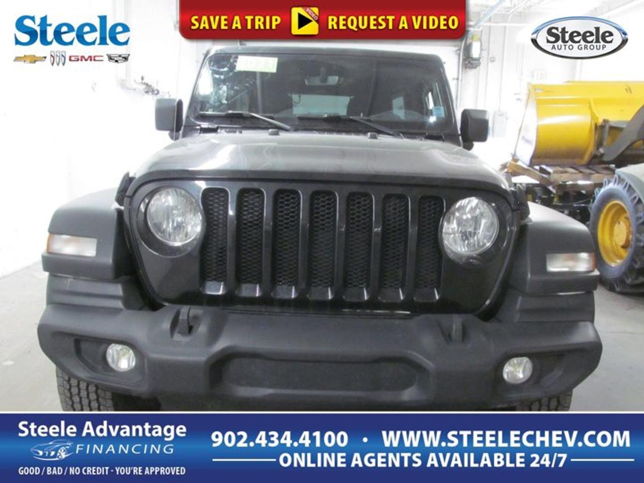 Unlimited Sport S 4x4, 8-Speed Automatic w/OD, Gas/Electric V-6 3.6 L/220